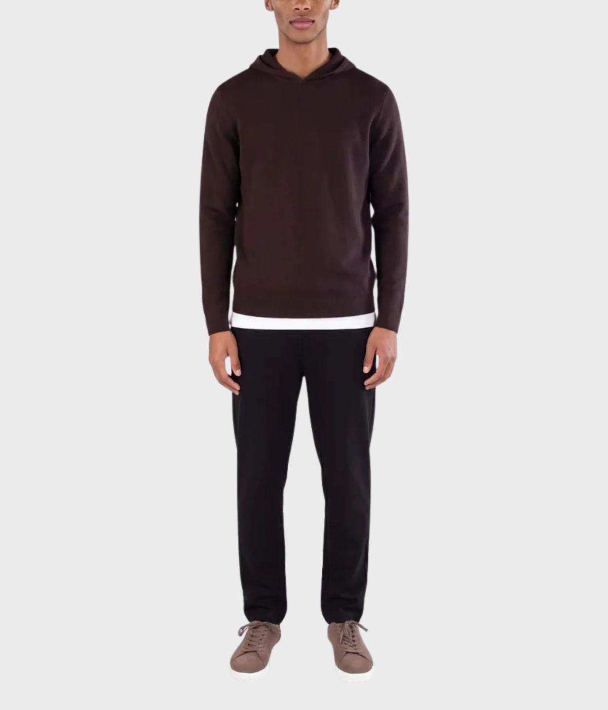 Cedric Knitted Hoodie (065 Java)