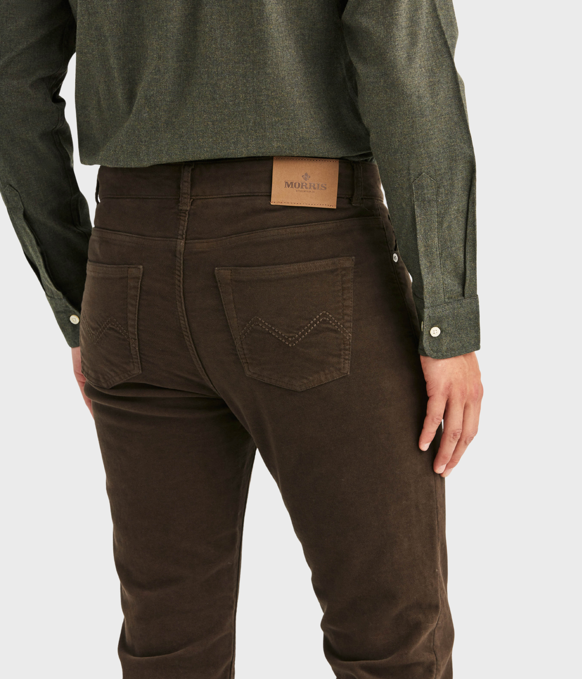 James Winter Twill 5-Pocket (88 Brown)