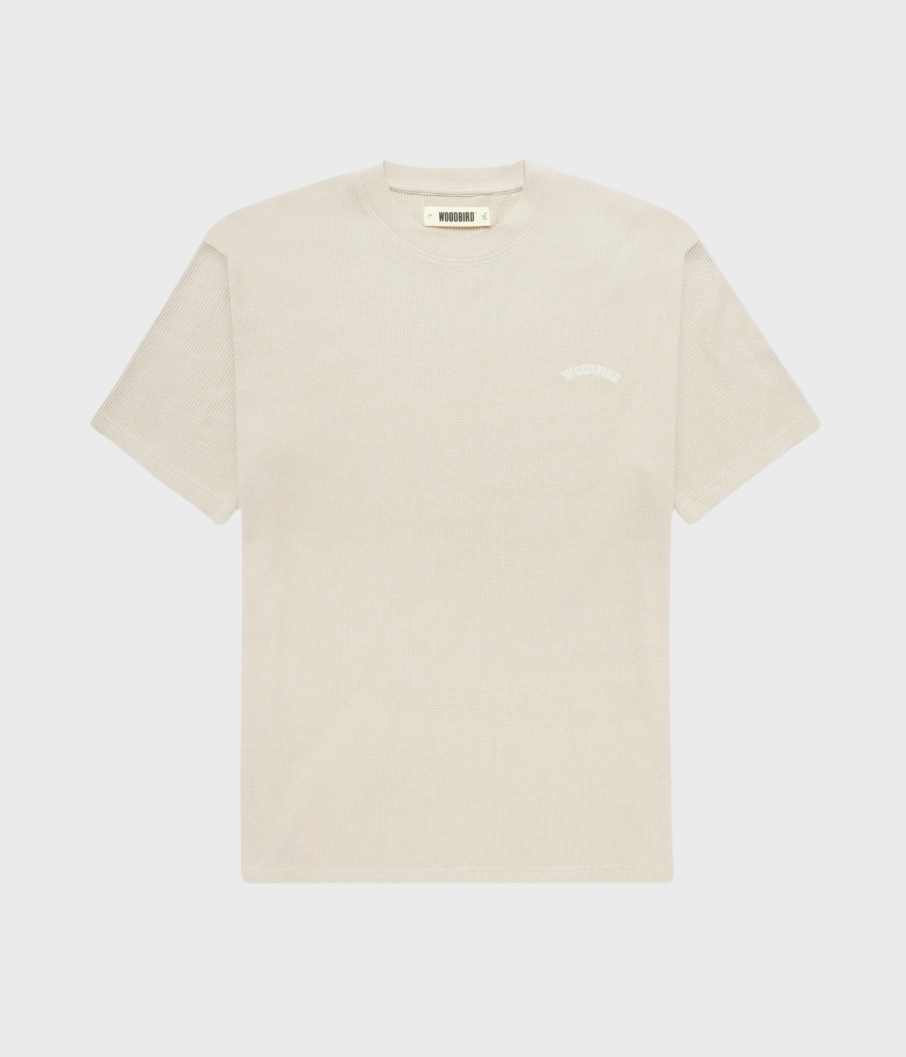 Wbbaine Waffel Tee (Taupe Brown)