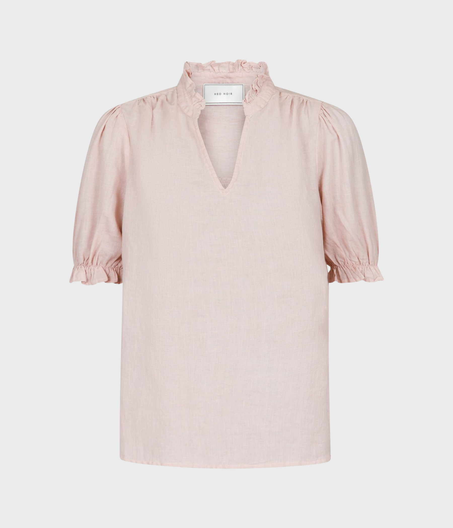 Odesa Linen Blouse (169 Rose smoke)
