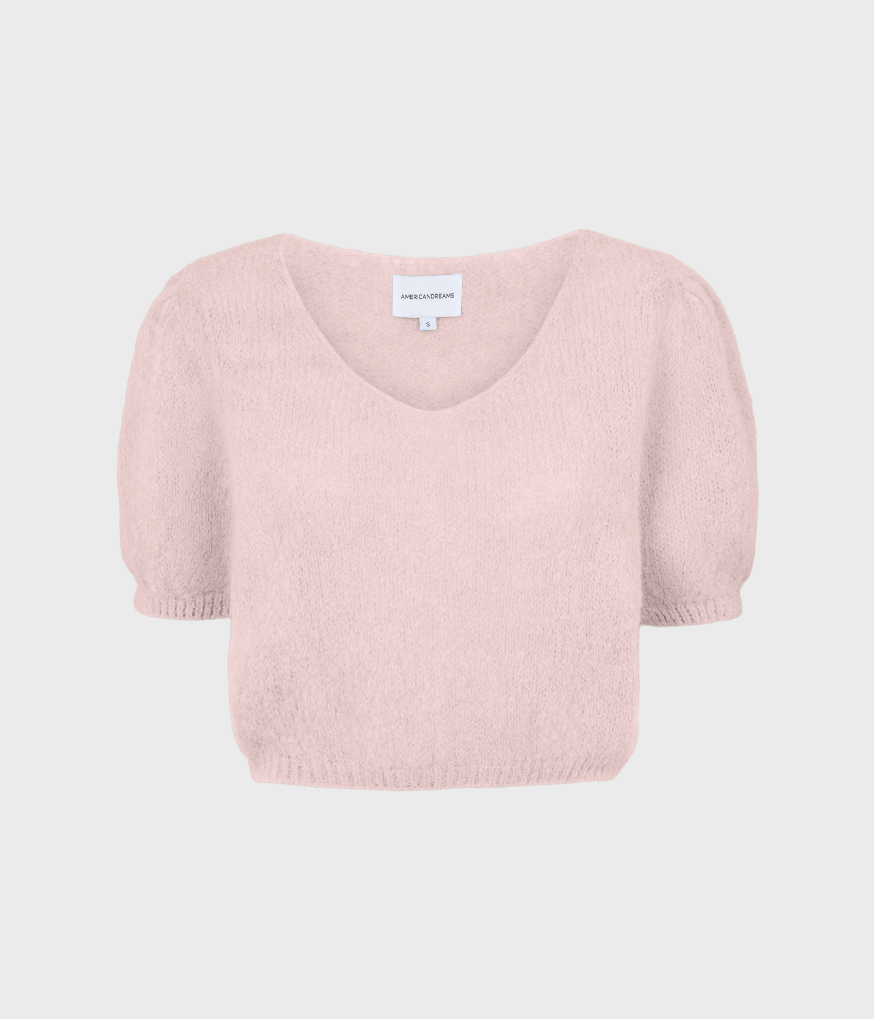 Rosa finstickad kofta från American Dreams