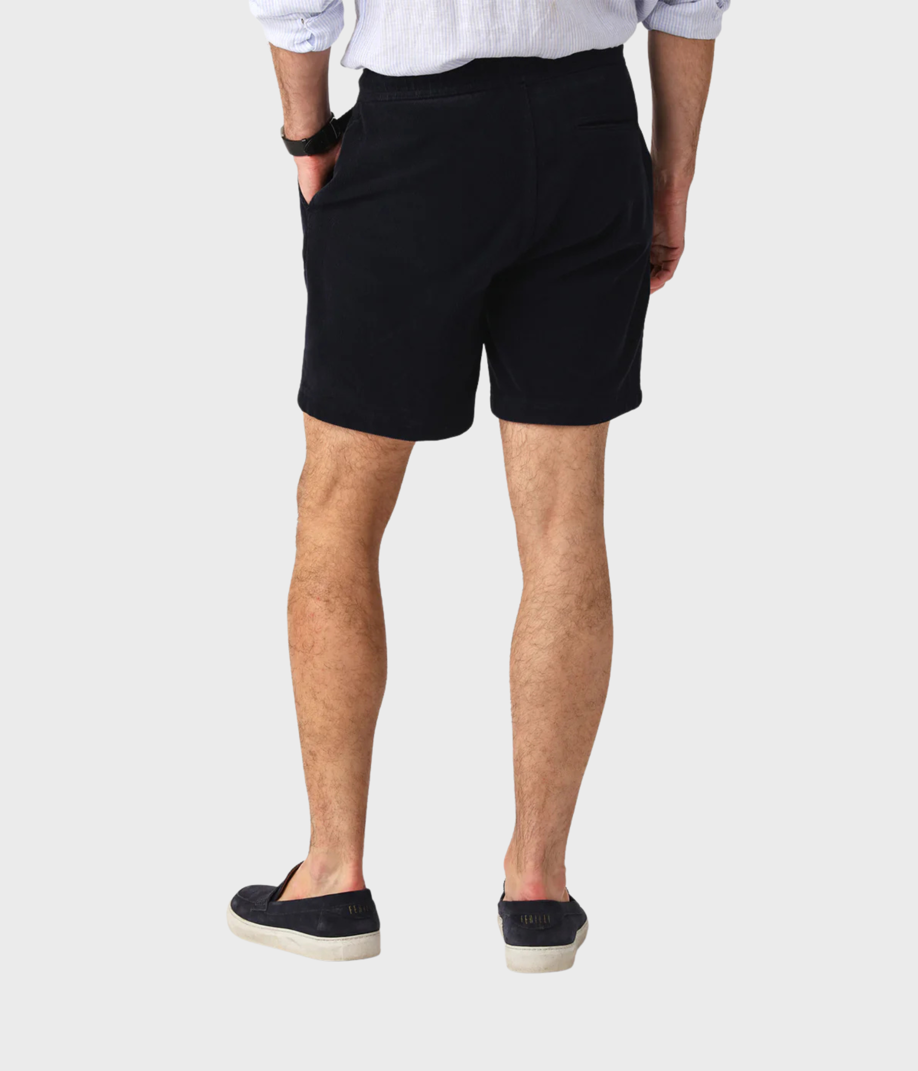 Cord Shorts. (Navy)