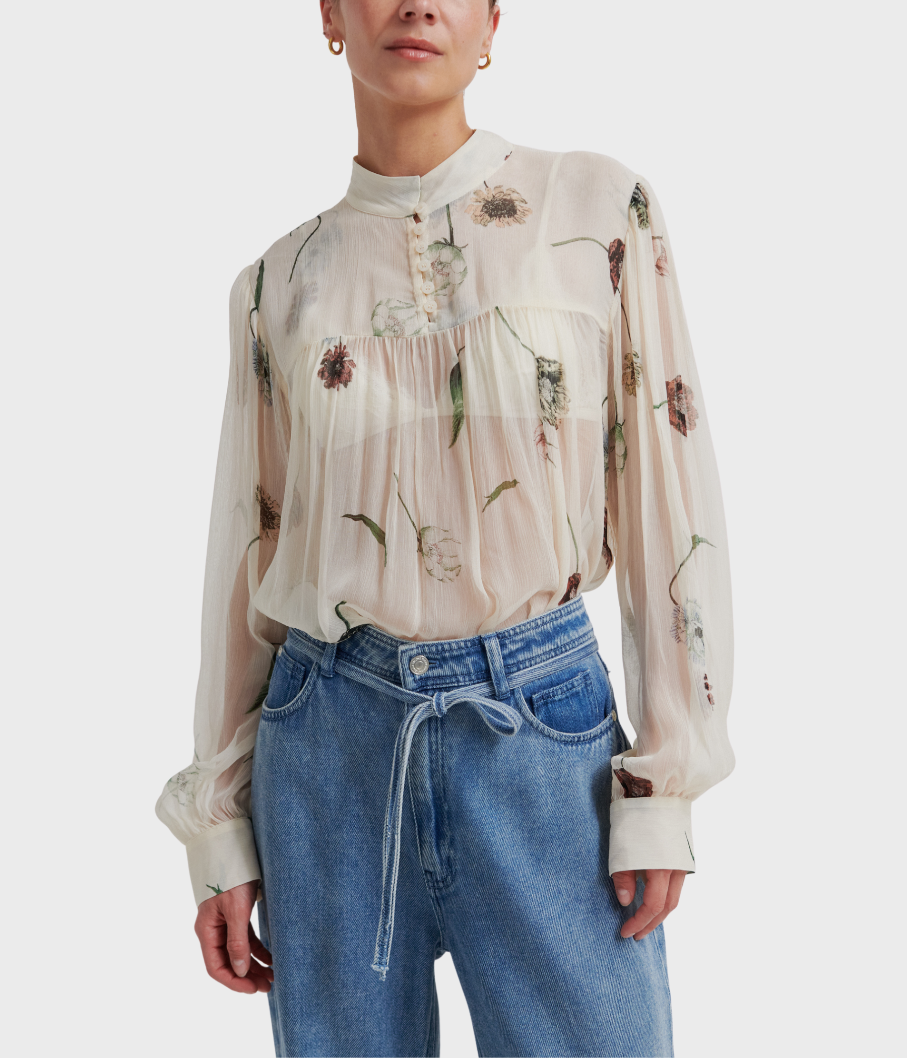 Florala Blouse (1034 Summer Sand) - D.O. Design Only