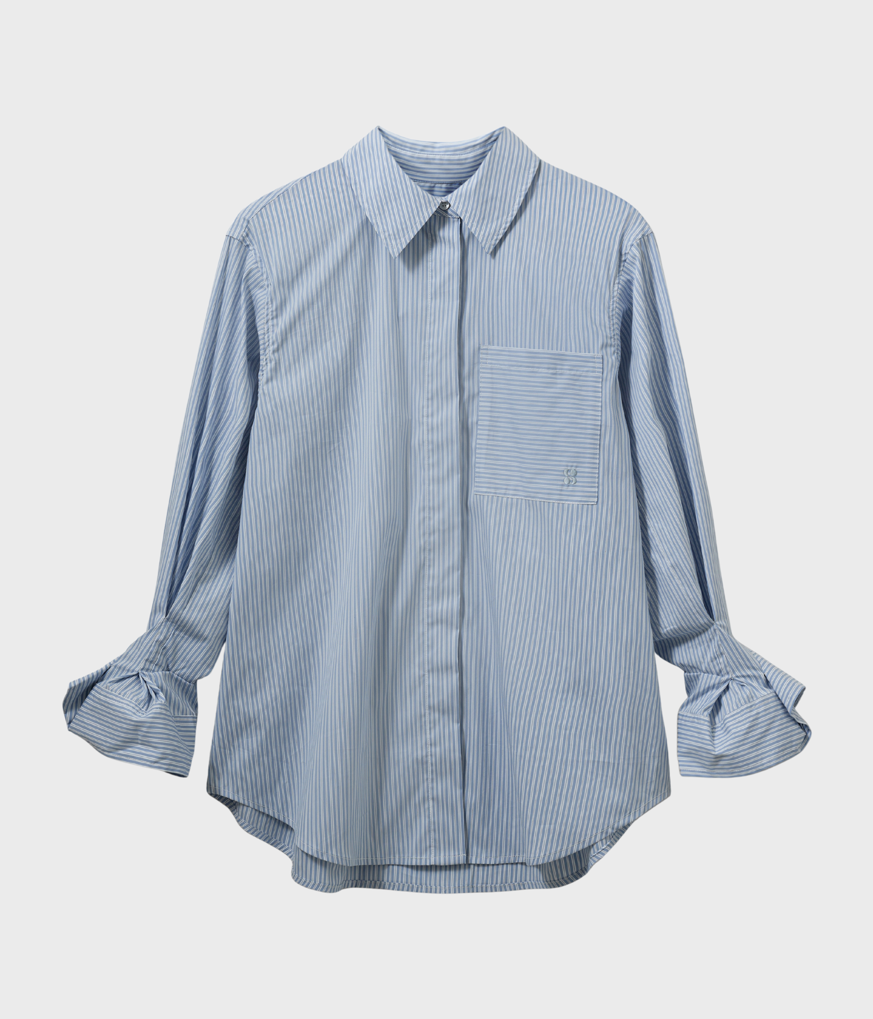 Abbysw Shirt (5092 Blue striped)