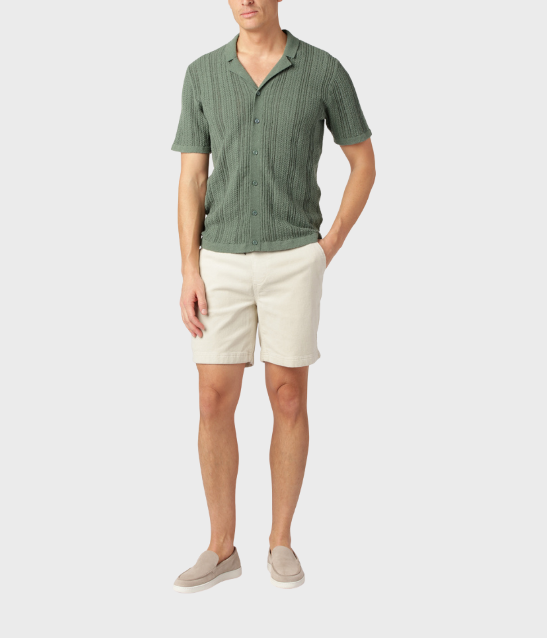 Knitted Cardigan (green)