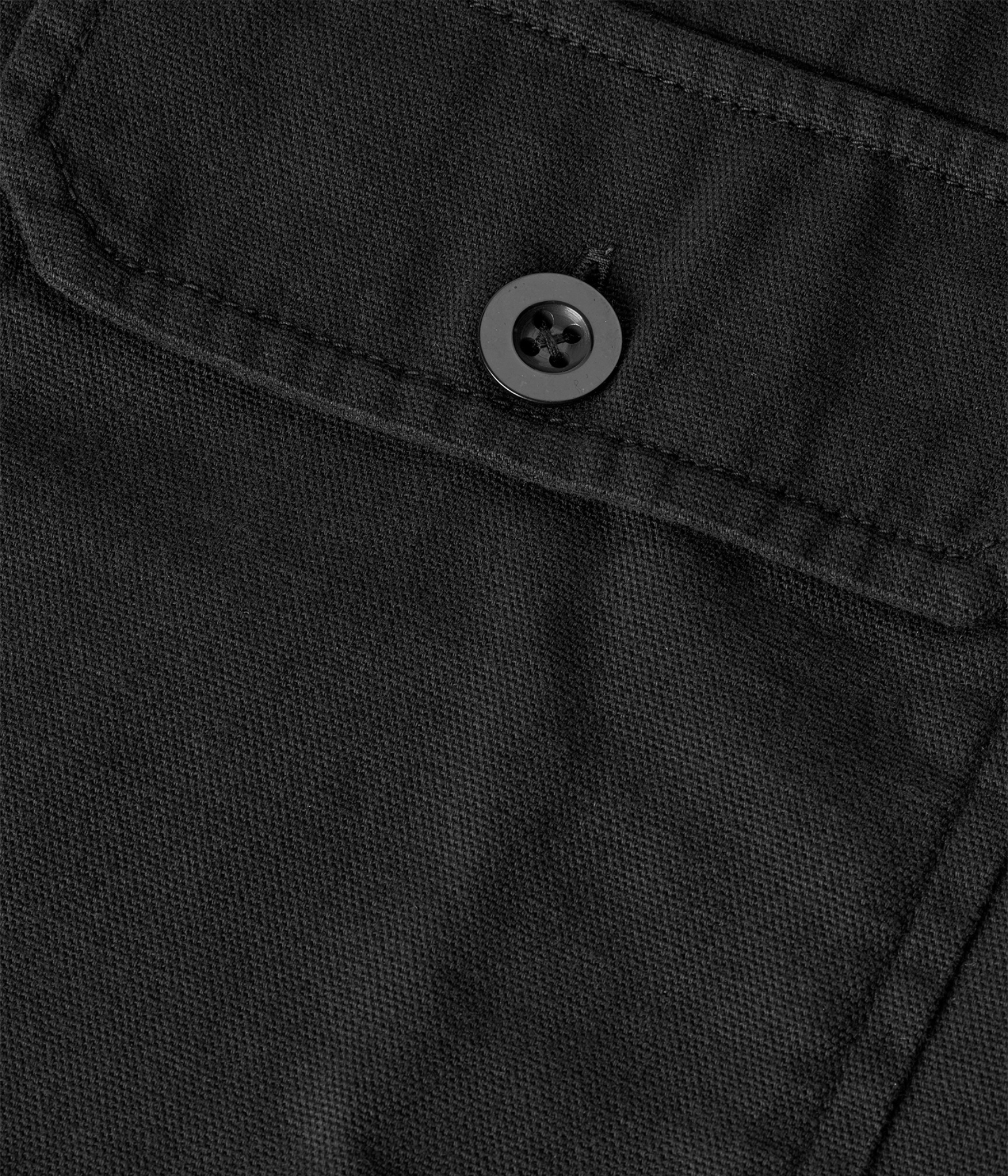 Dyed Canvas Skyler Shirt. (1 Black)