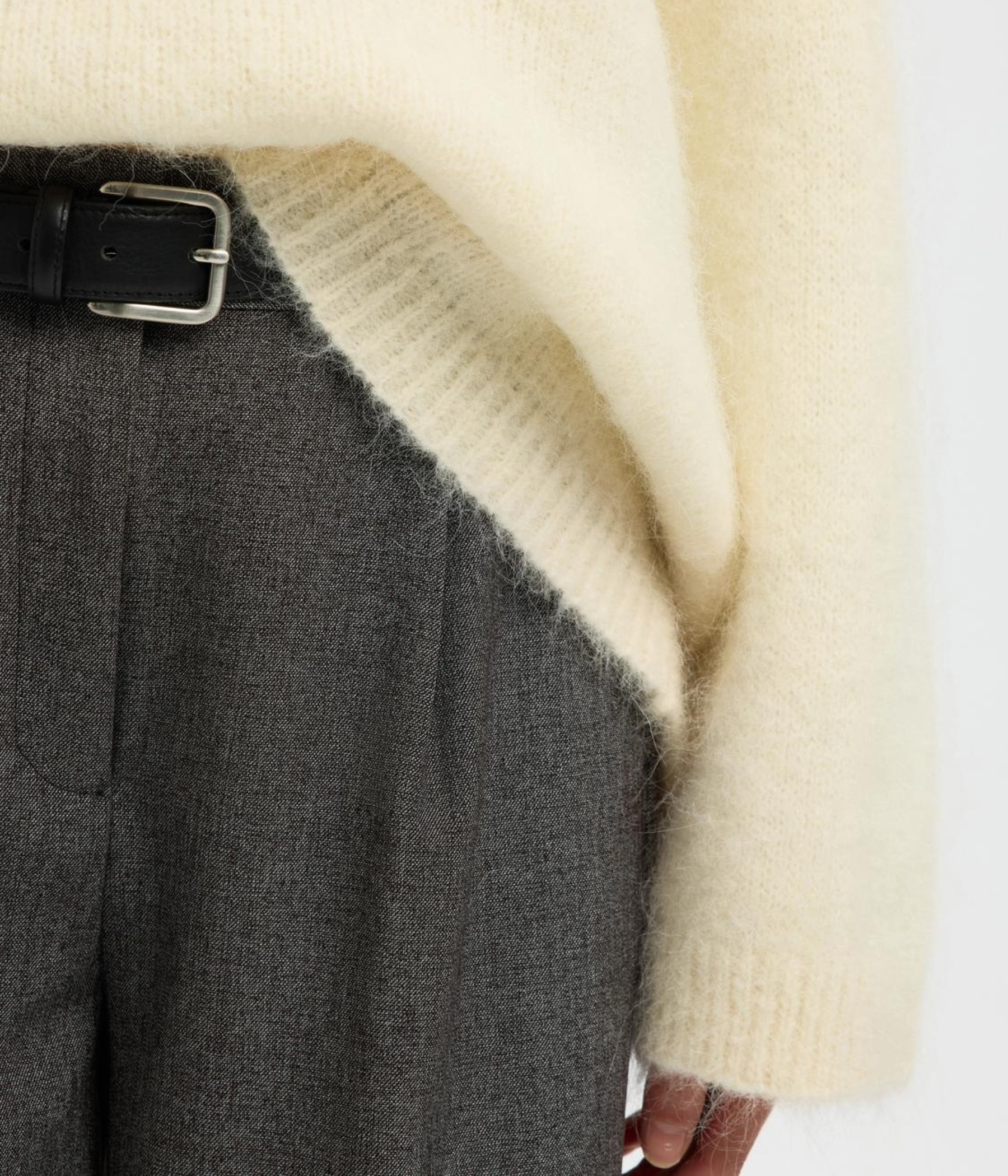 SLFGABRIELLA LS KNIT NEW O-NECK NOOS (Birch)