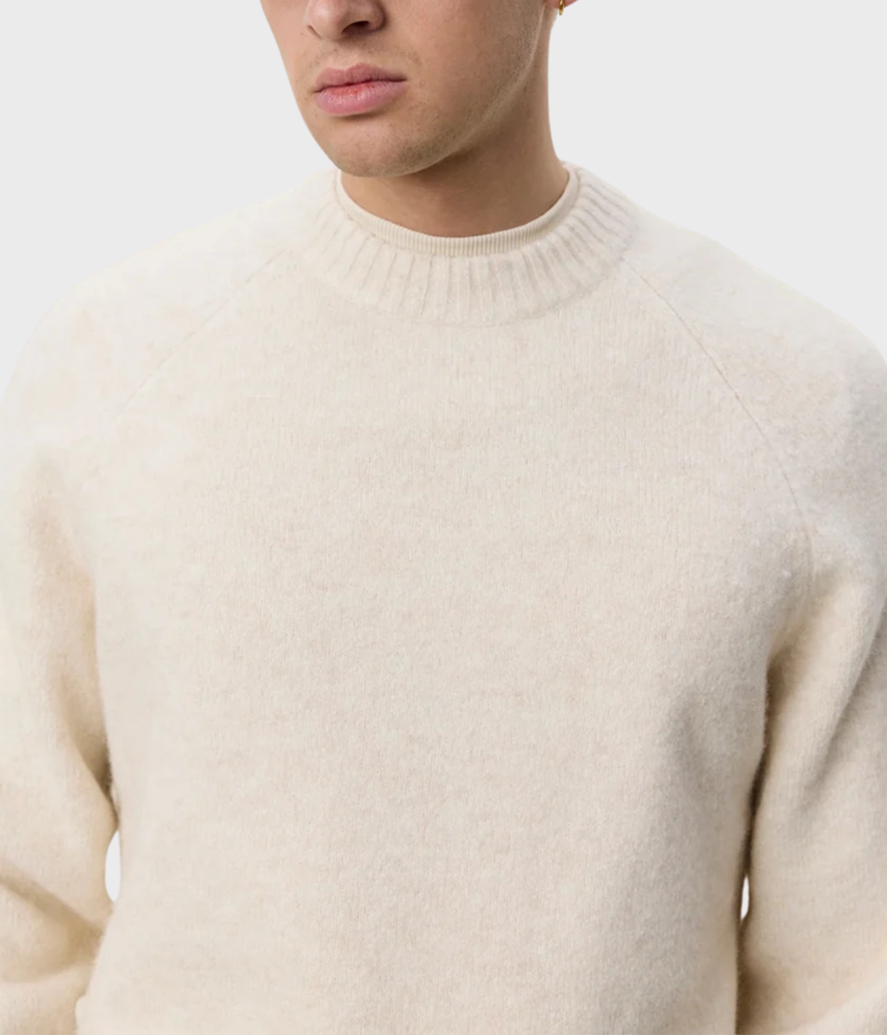 Soft Roundneck Knit (215 Ivory)