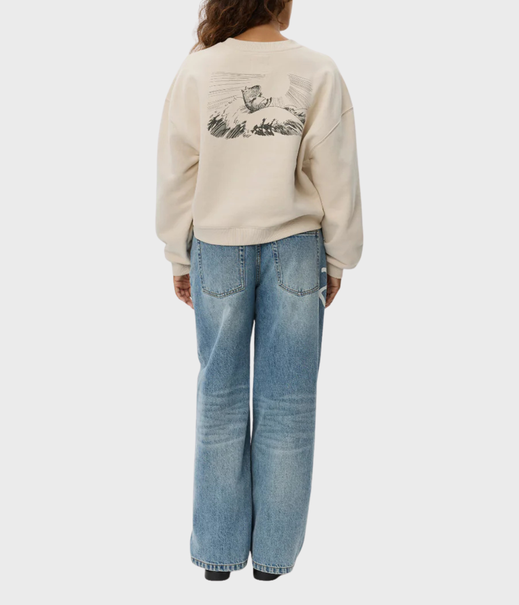 ELINSW SWEATSHIRT (7146 Fog)