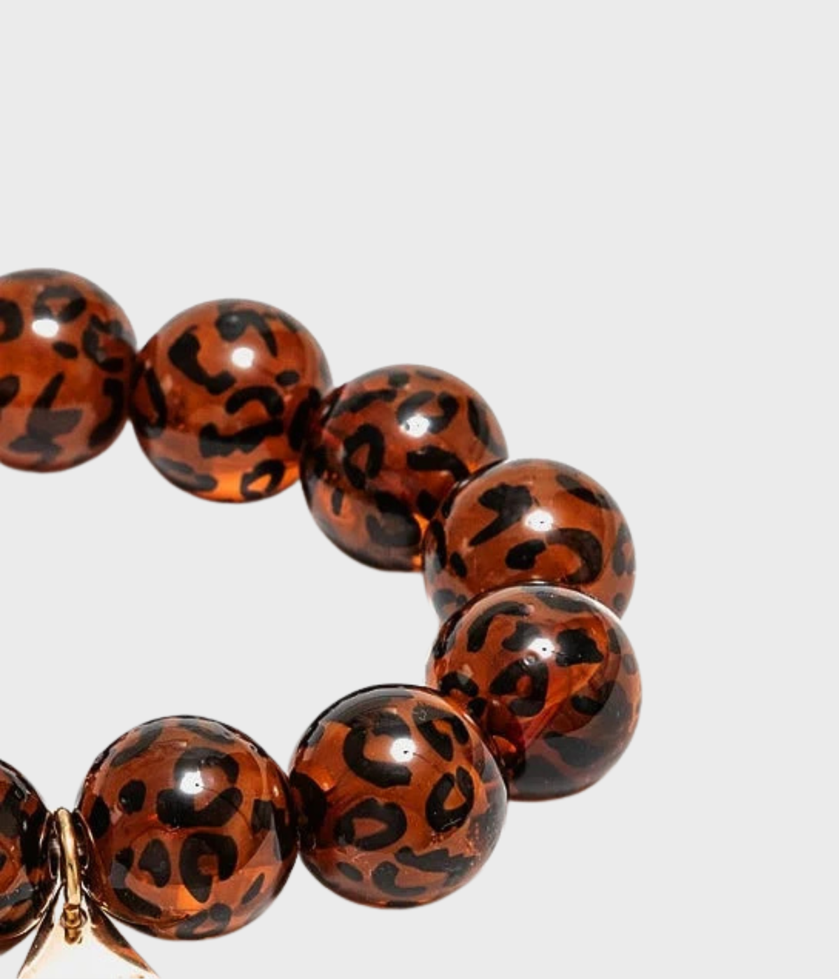 Zuri Bead Necklace (Leo Brown)