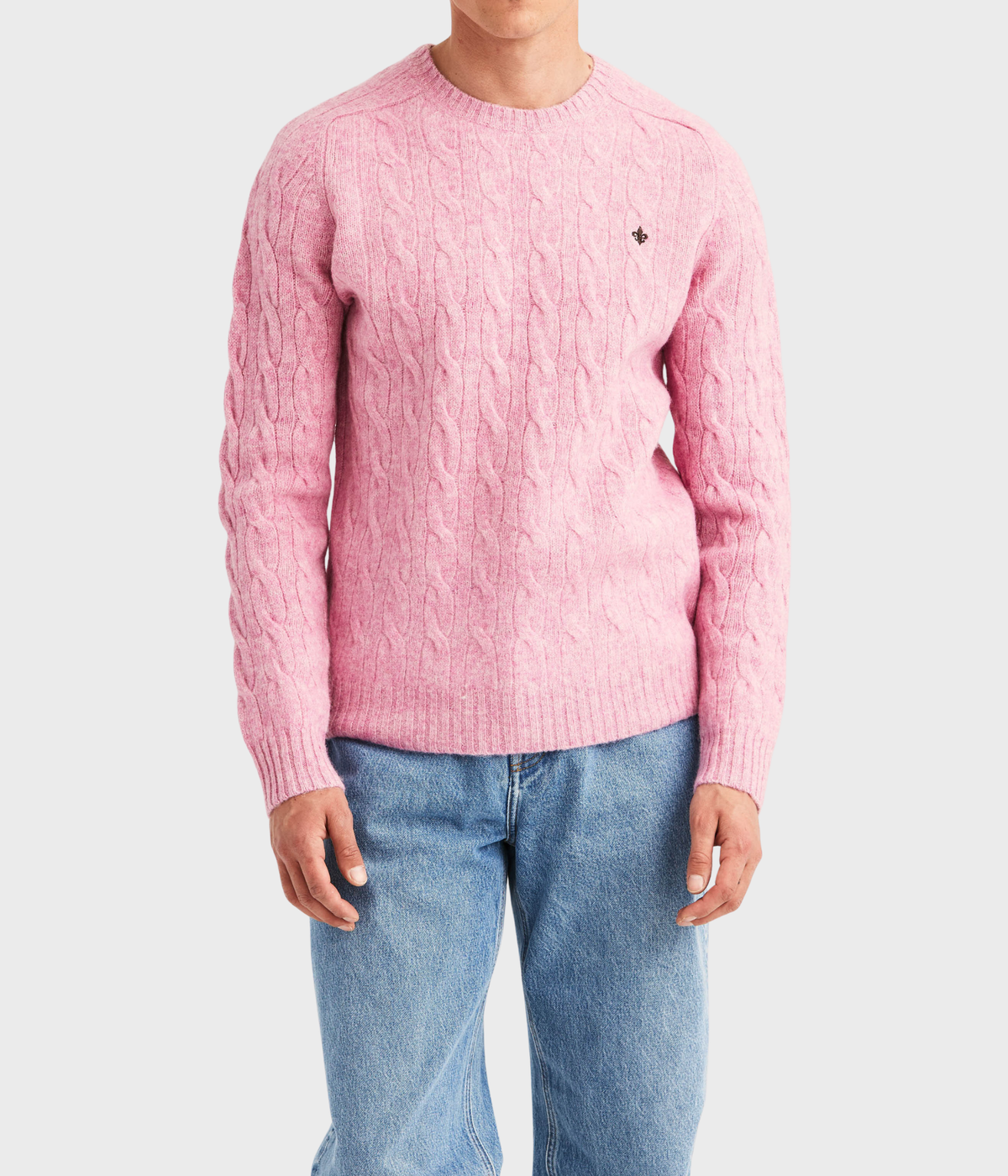 Archard Cable Sweater (31 Pink)