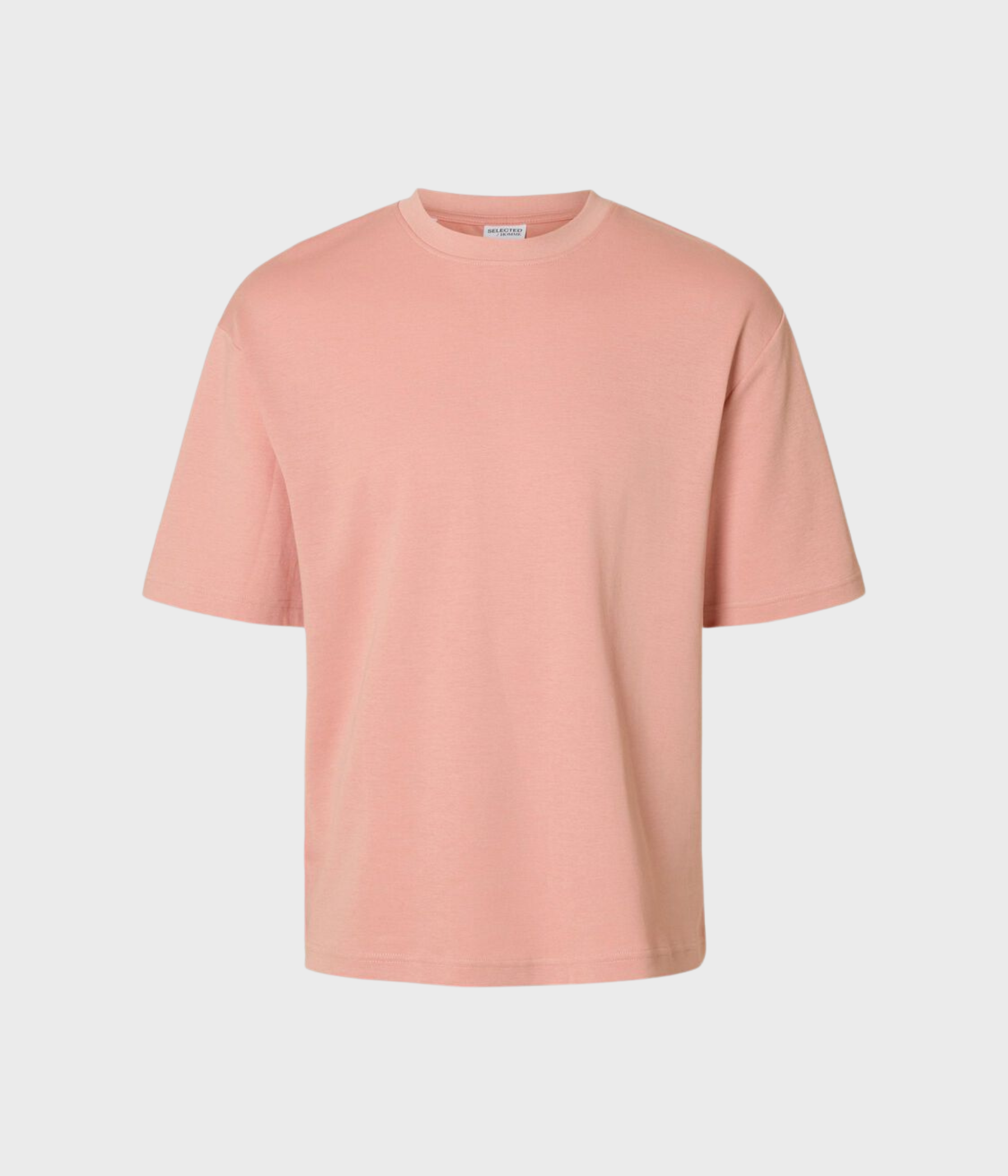 SLHLOOSEOSCAR SS O-NECK TEE NOOS (Rose Tan)