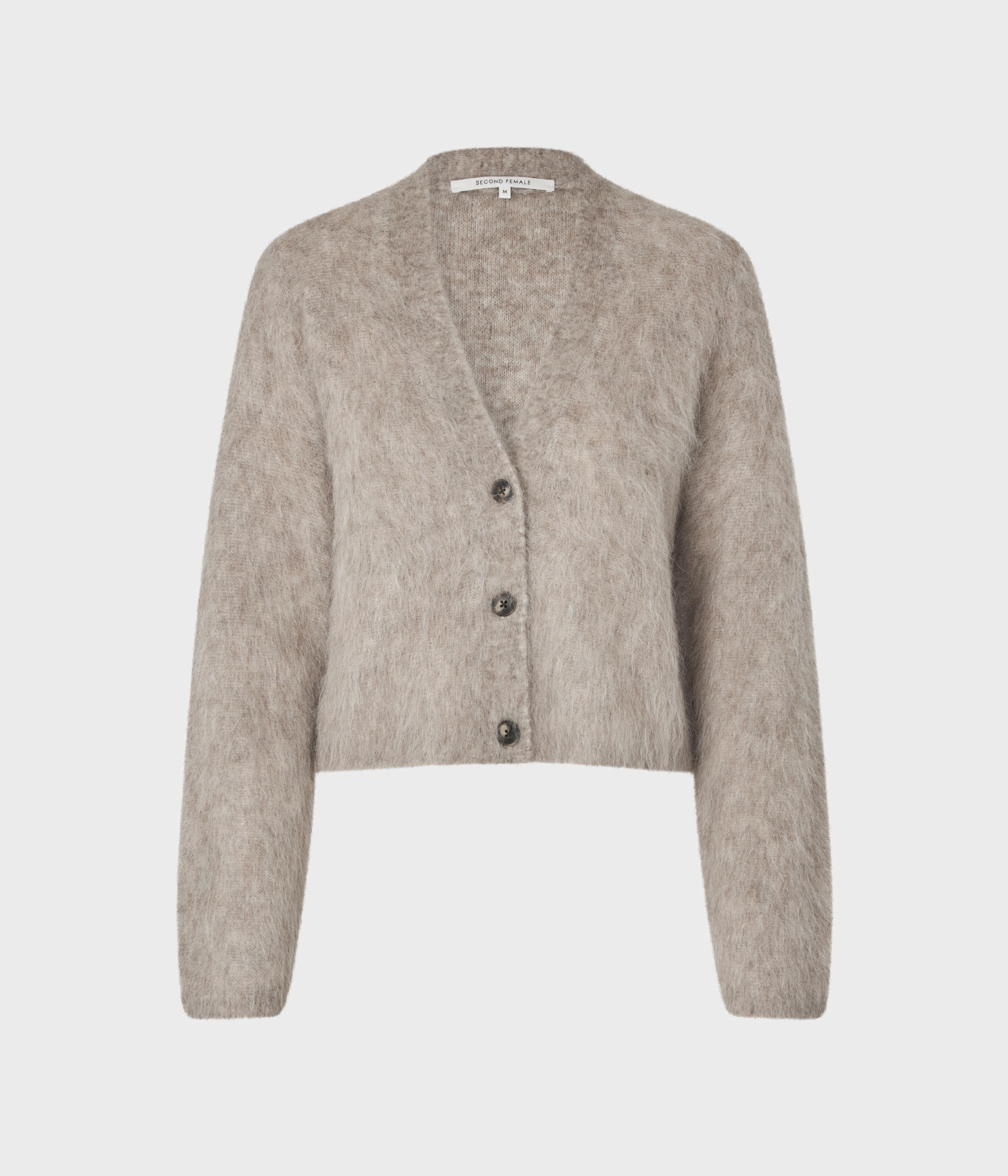 Karla Knit Cardigan. (1043 Pumice Stone)