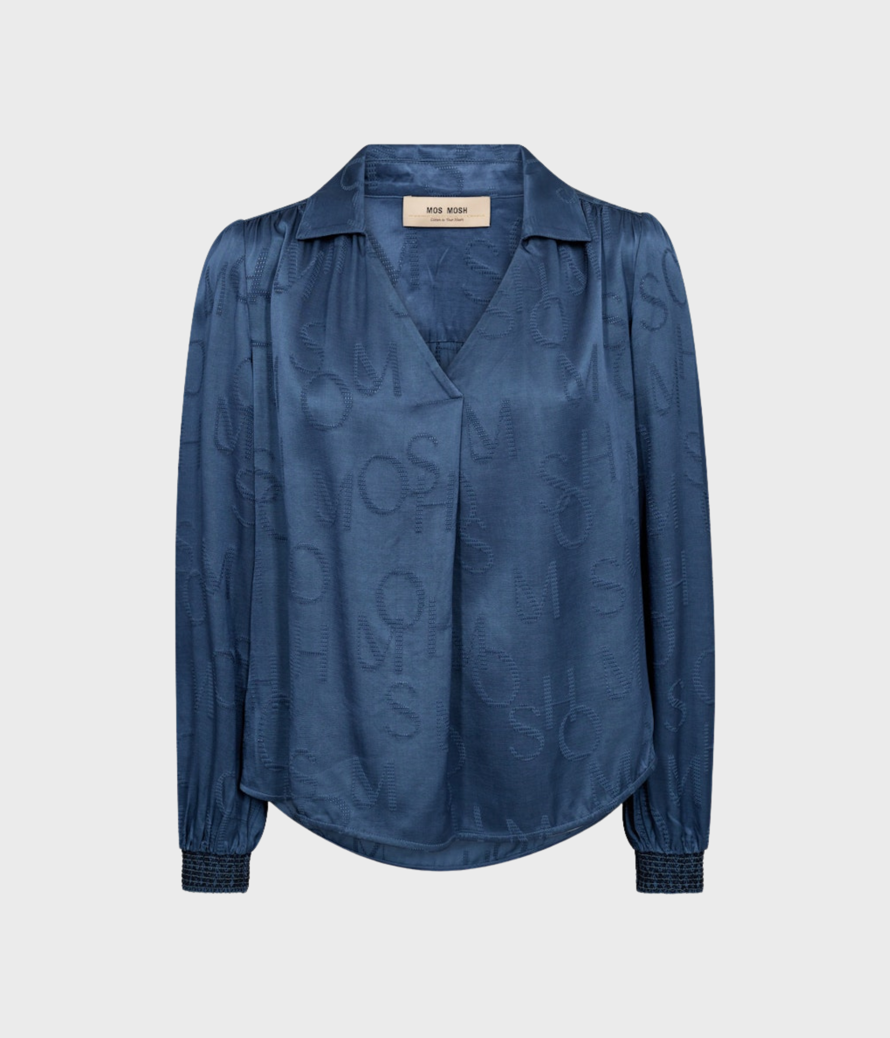 Mmaldo Monogram Blouse (244 Ensign Blue)