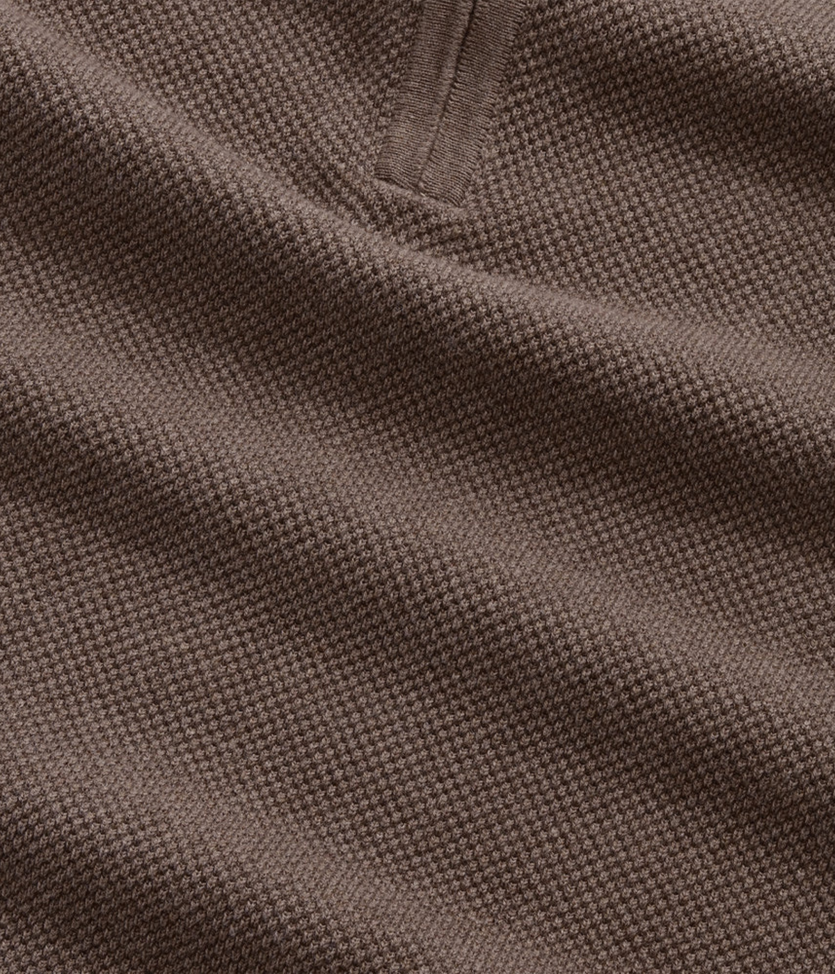 Cotton Half Zip (NOUGAT)