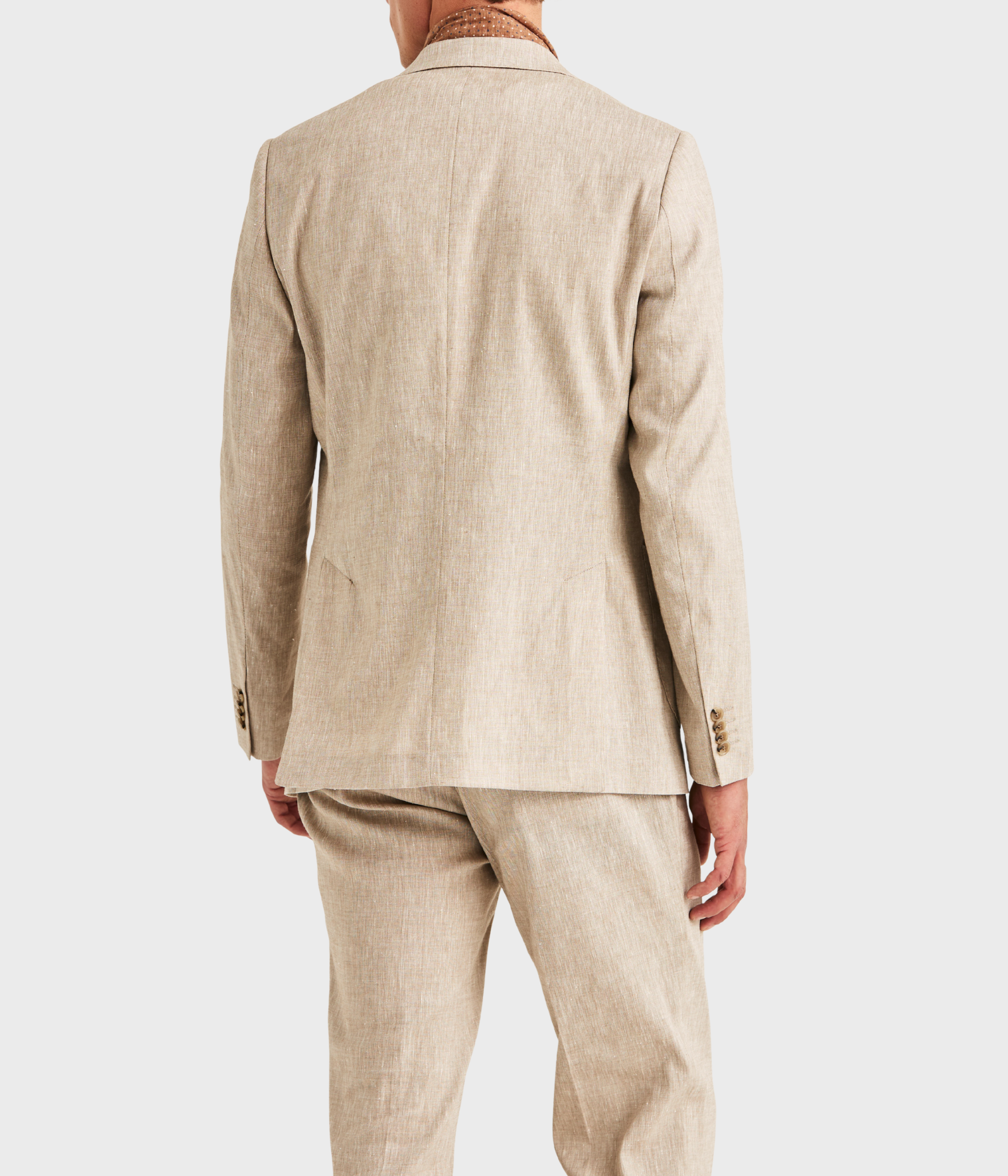 Morris Linen Suit Jacket (05 Khaki)