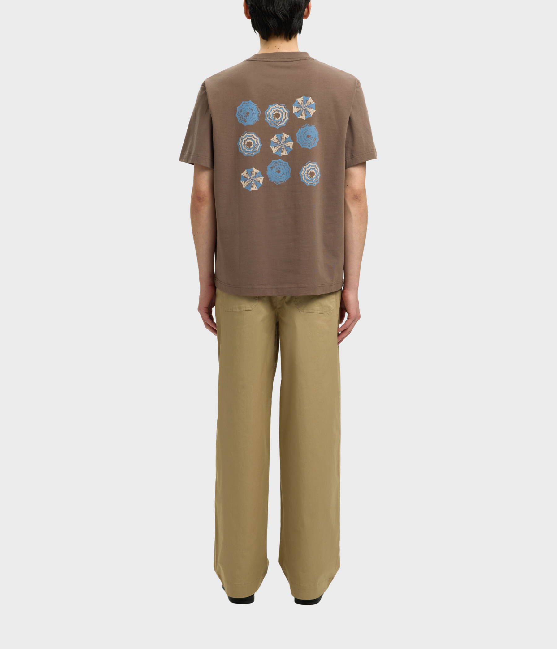 SLHMAX GRAPHIC SS O-NECK TEE (CHOCOLATE CHIP) - D.O. Design Only