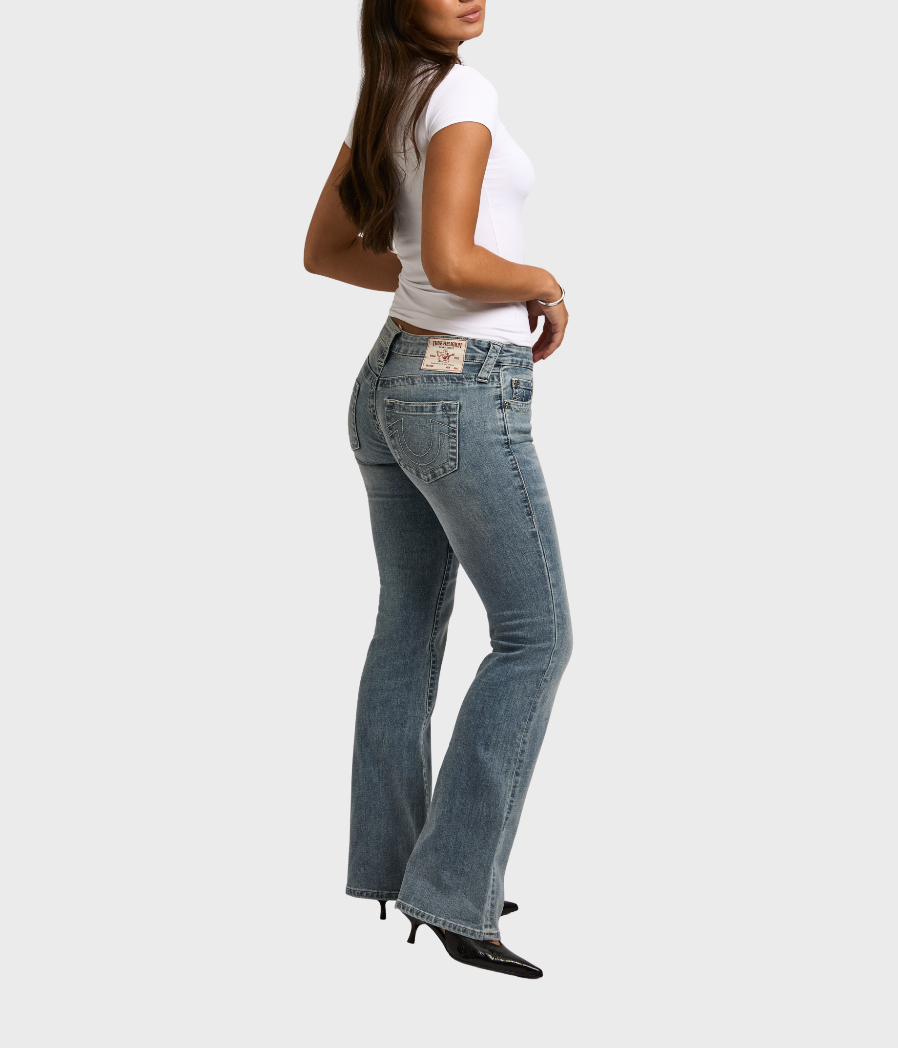 Becca Low Rise Bootcut_ (PEAKSPOT)