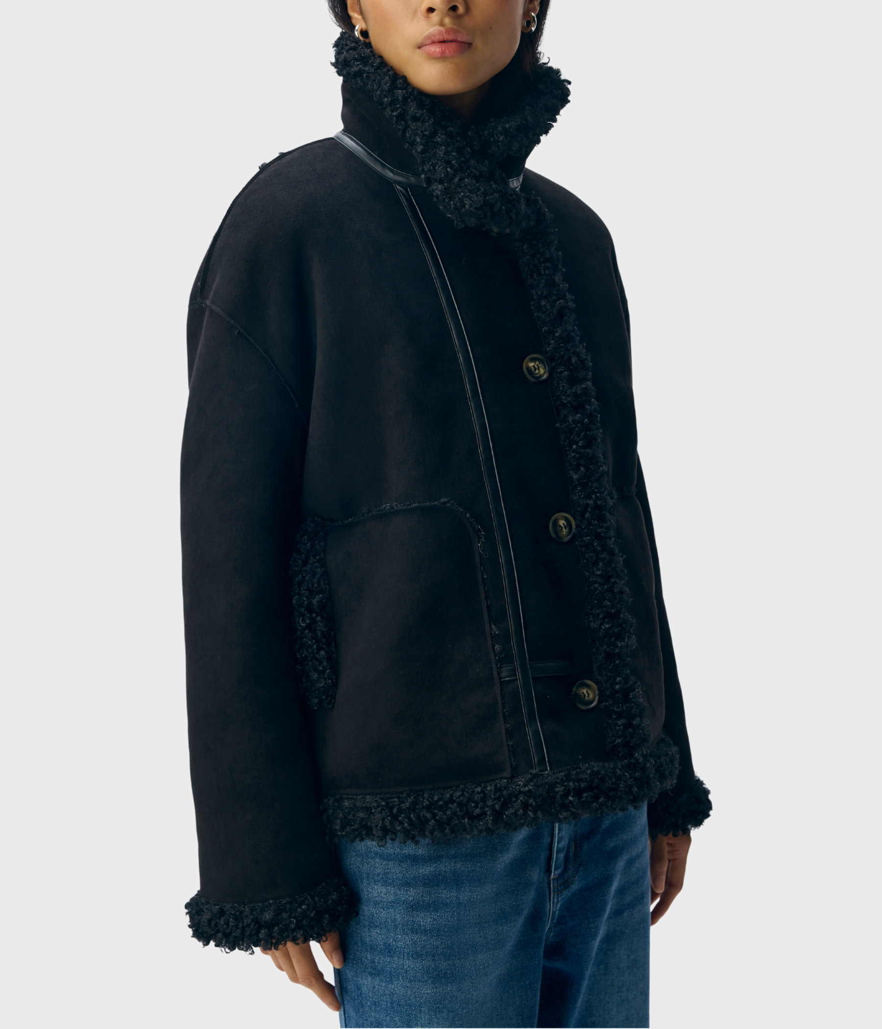 OBJOAKLYN RE JACKET 135 (Black)