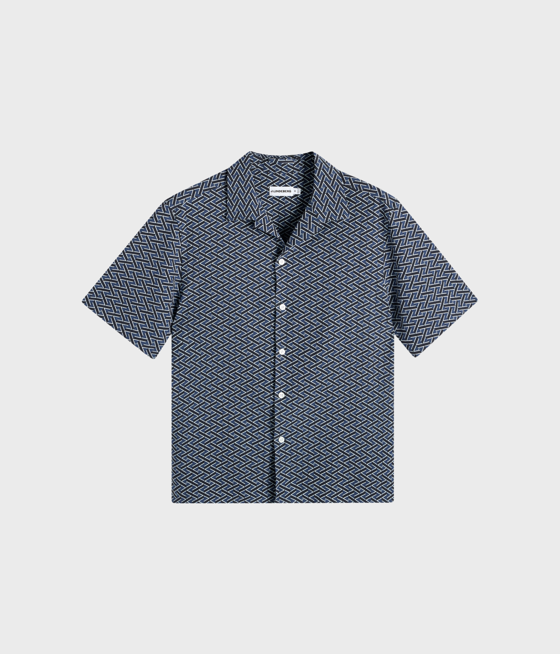 Donso Geo Resort Shirt (O613 Ladder Estate Navy S)