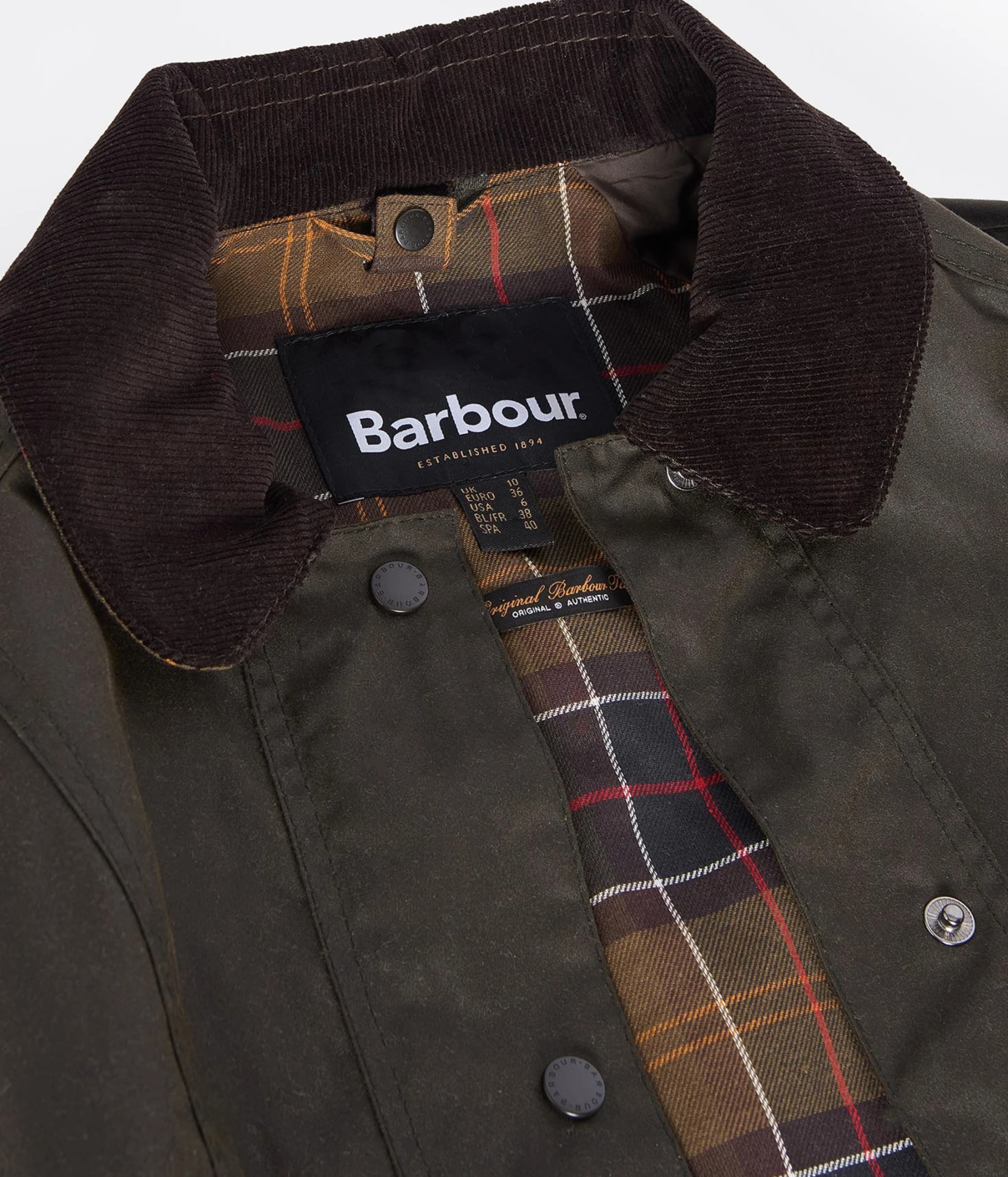 Barbour Classic Beadnell Wax Jacket (OL71 Olive)