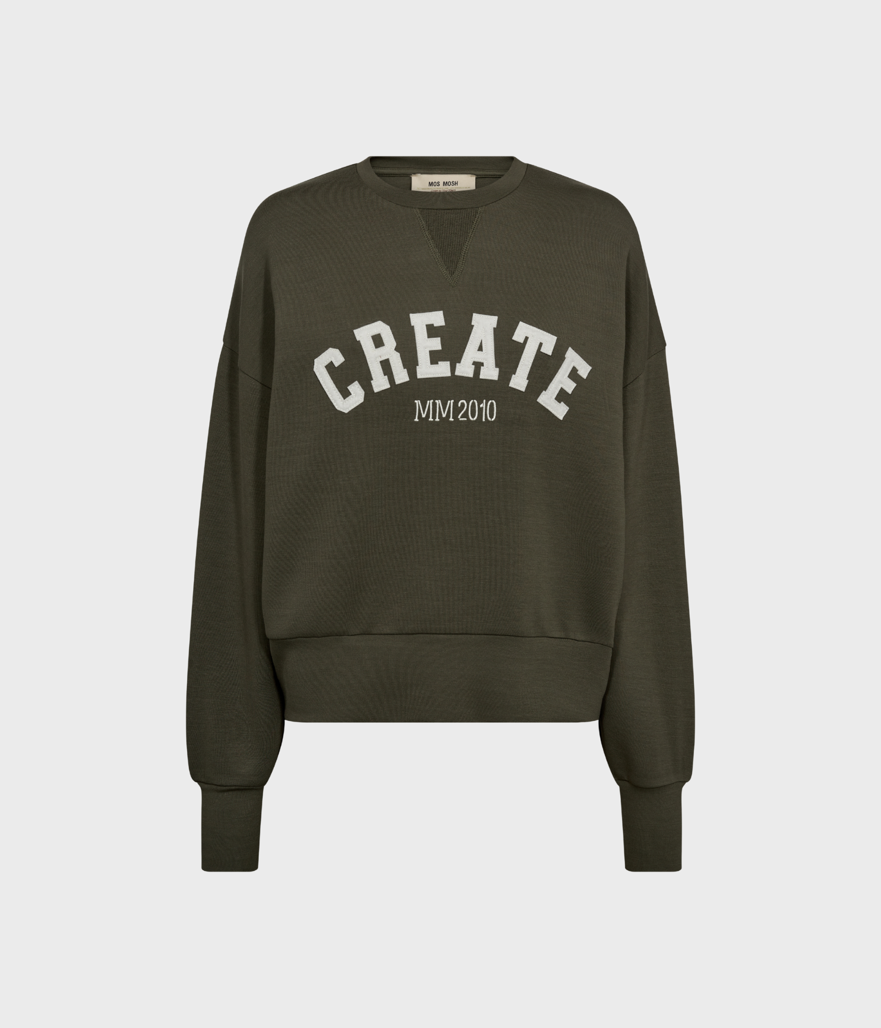 Mmcelli O-LS Sweatshirt. (543 Olive Night)