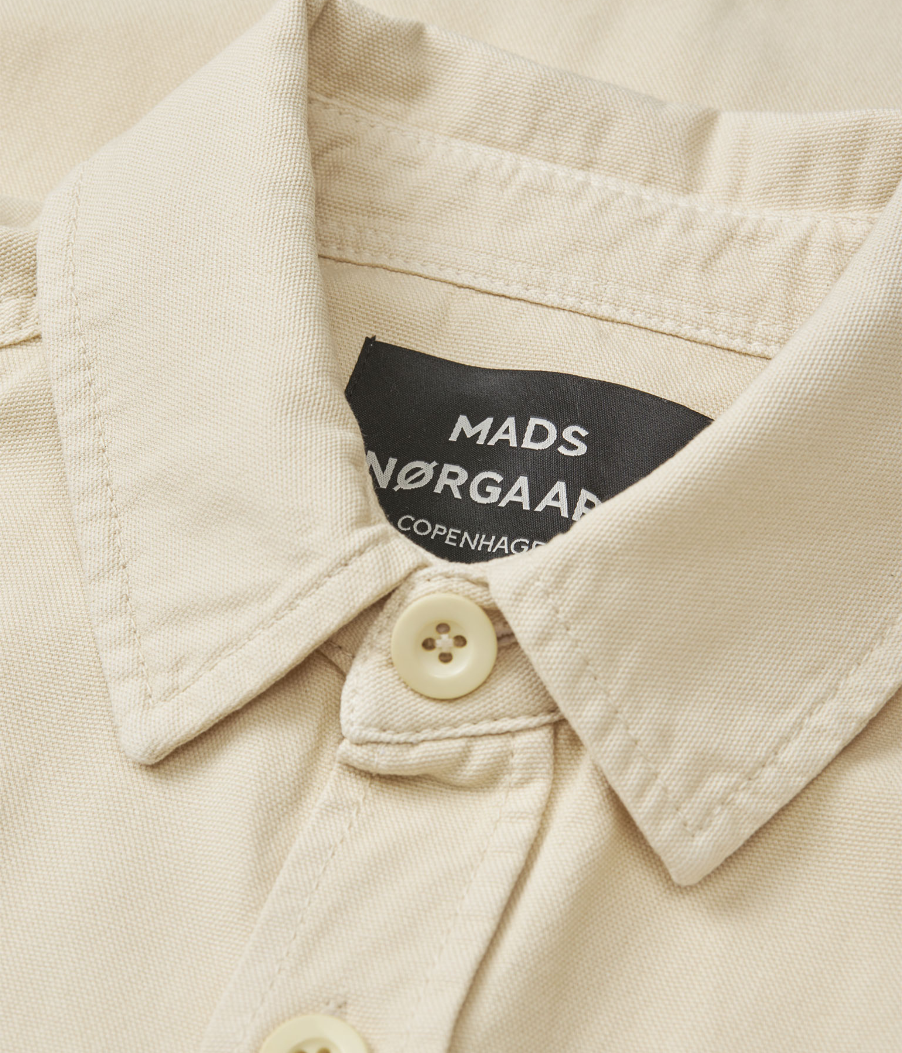 Dyed Canvas Skyler Shirt. (9789 Castle Wall)