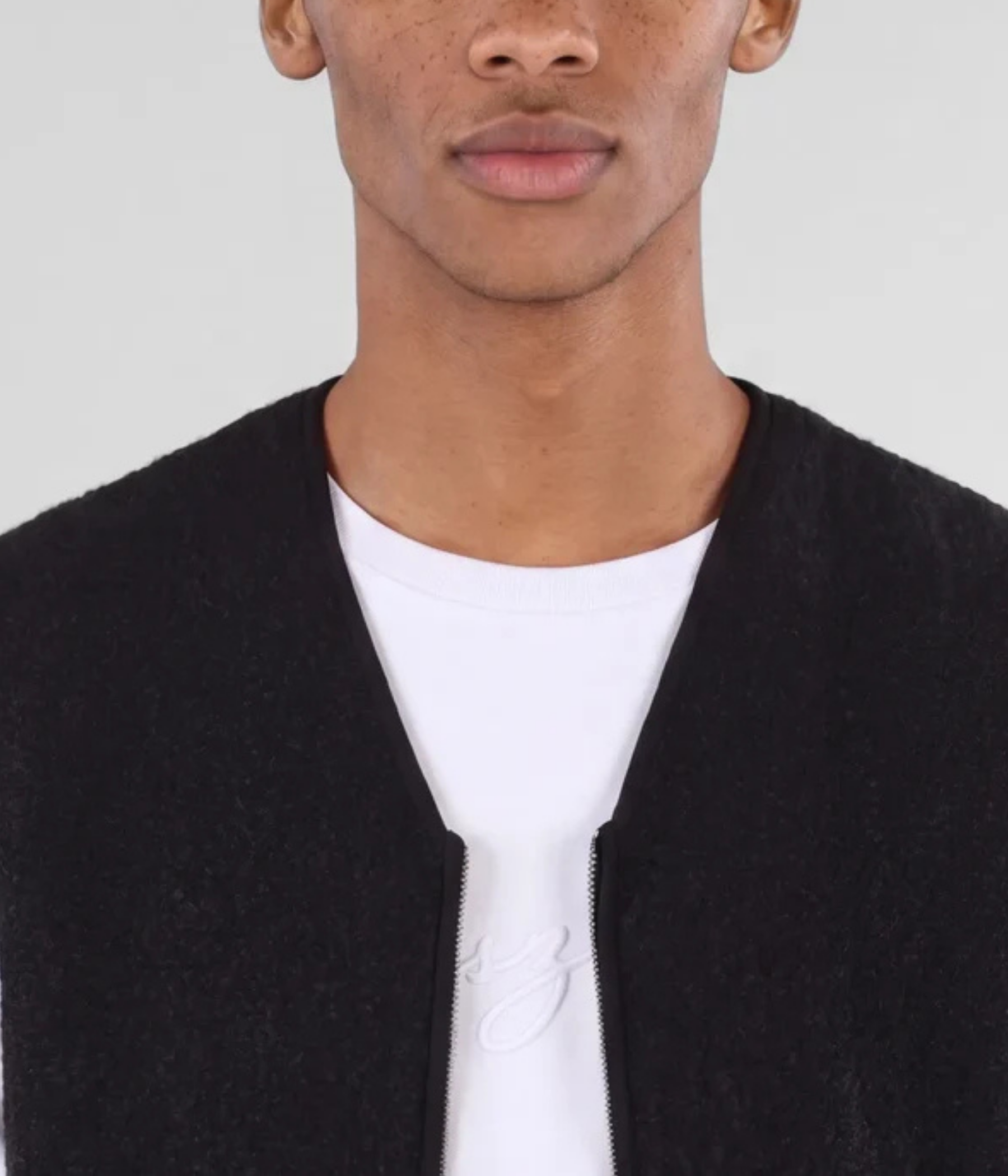 Avery Boucle Vest (069 Black)