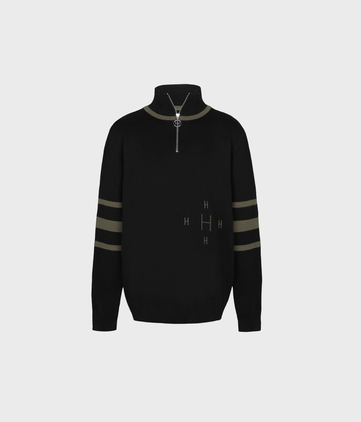 Sam Half Zip (9000Jet Black)