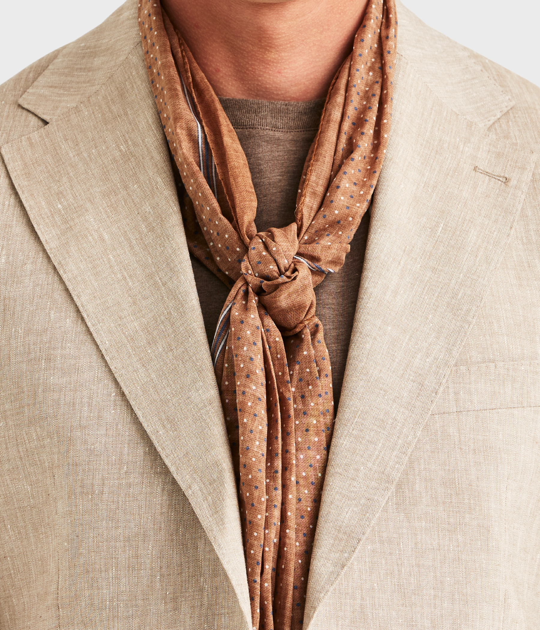 Morris Linen Suit Jacket (05 Khaki)