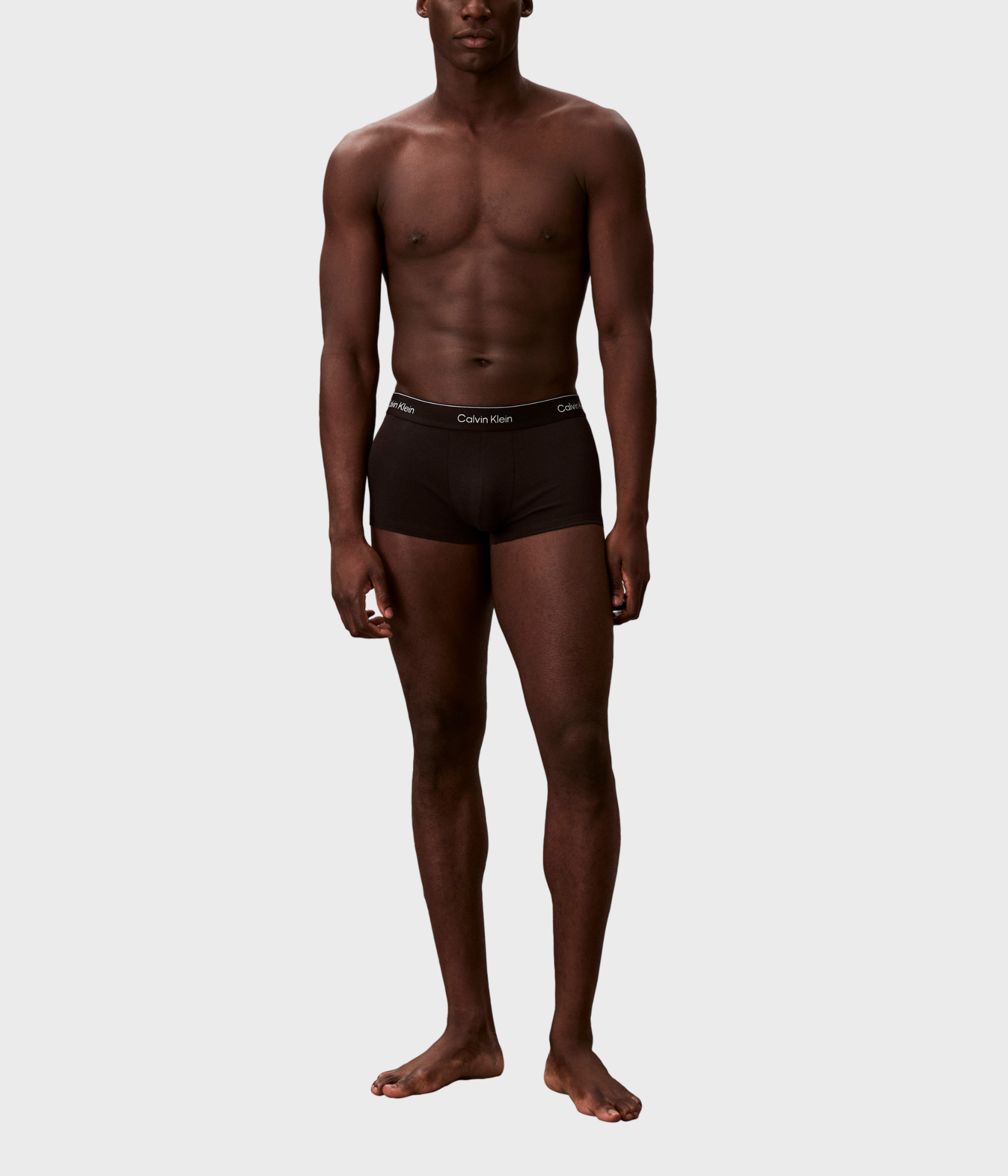 LOW RISE TRUNK 3PK (3ZG BLACK W/ BLACK WB/BLACK W/ FEEL THE)