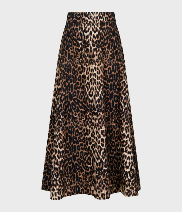 Yara Leo Long Skirt (400 Leopard)