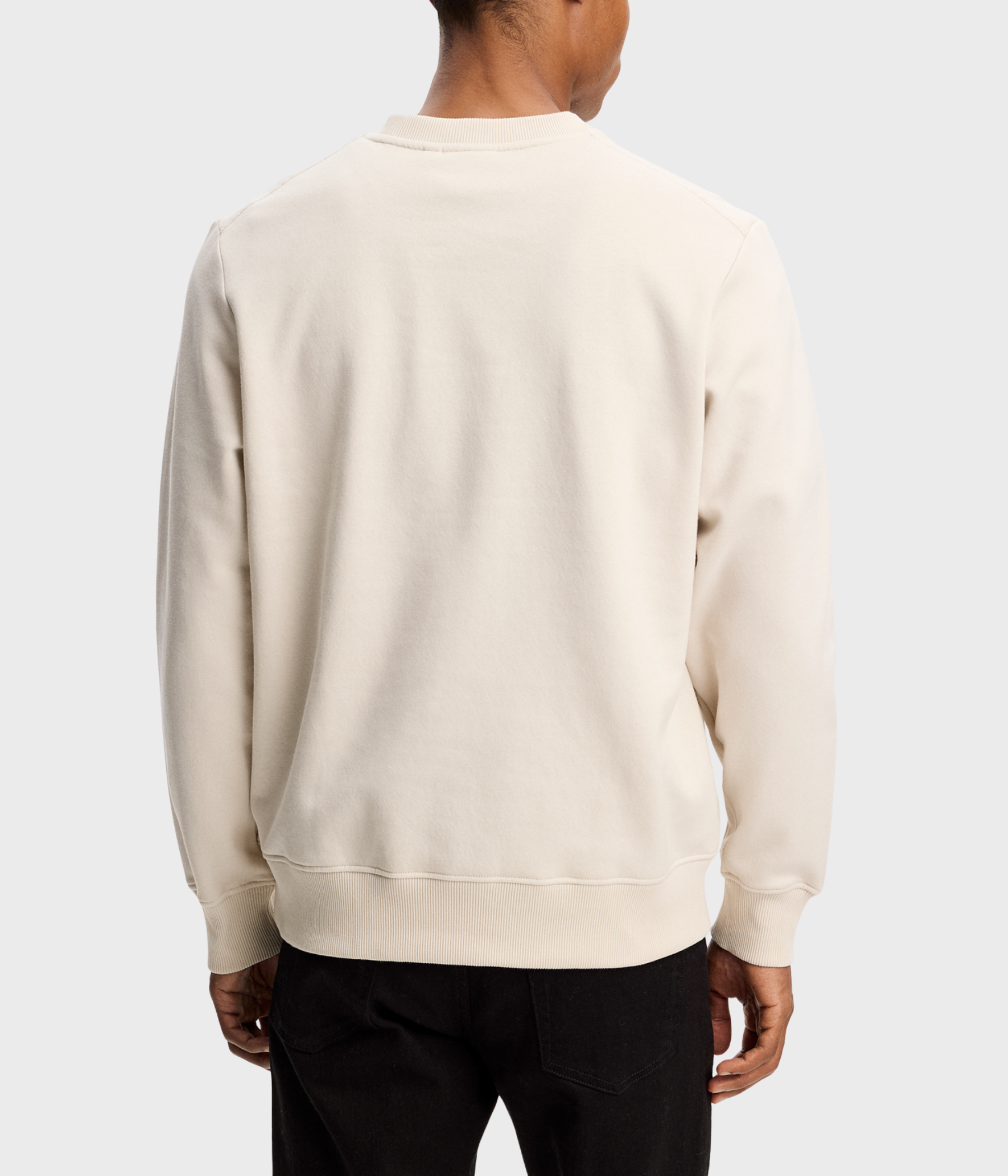 Alpha Graphic Crew Neck (U029 Moonbeam)
