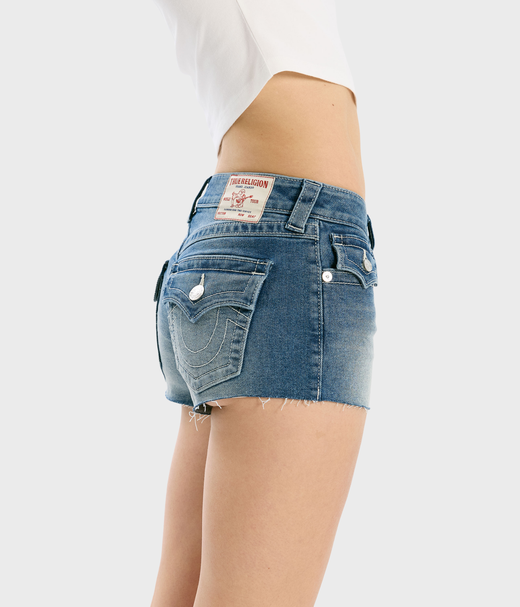 Joey Lr Short Flap. (IUVM LUNAR BLEACH_) - D.O. Design Only