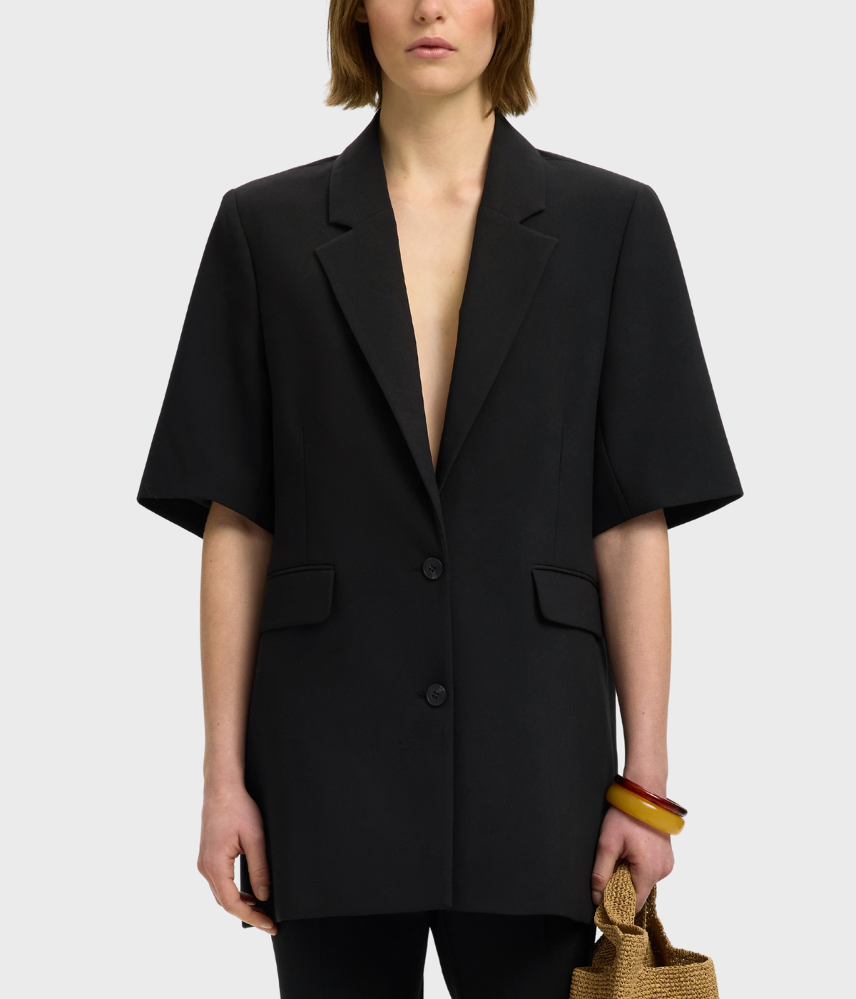 Slwrita Ss Relaxed Blazer Fd Noos (Black)
