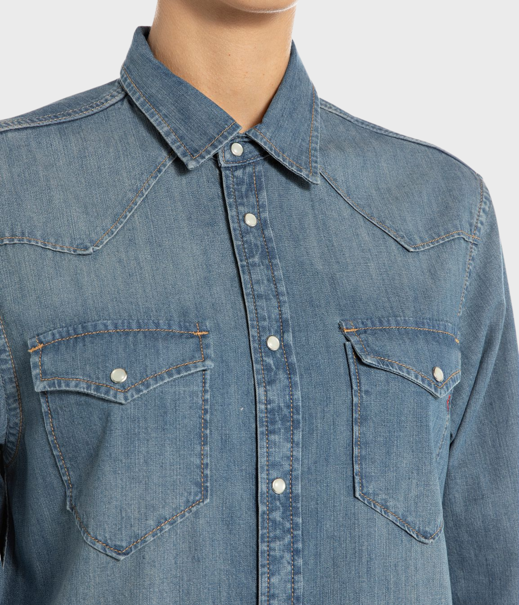 Shirt (009 MEDIUM BLUE Medium tone)