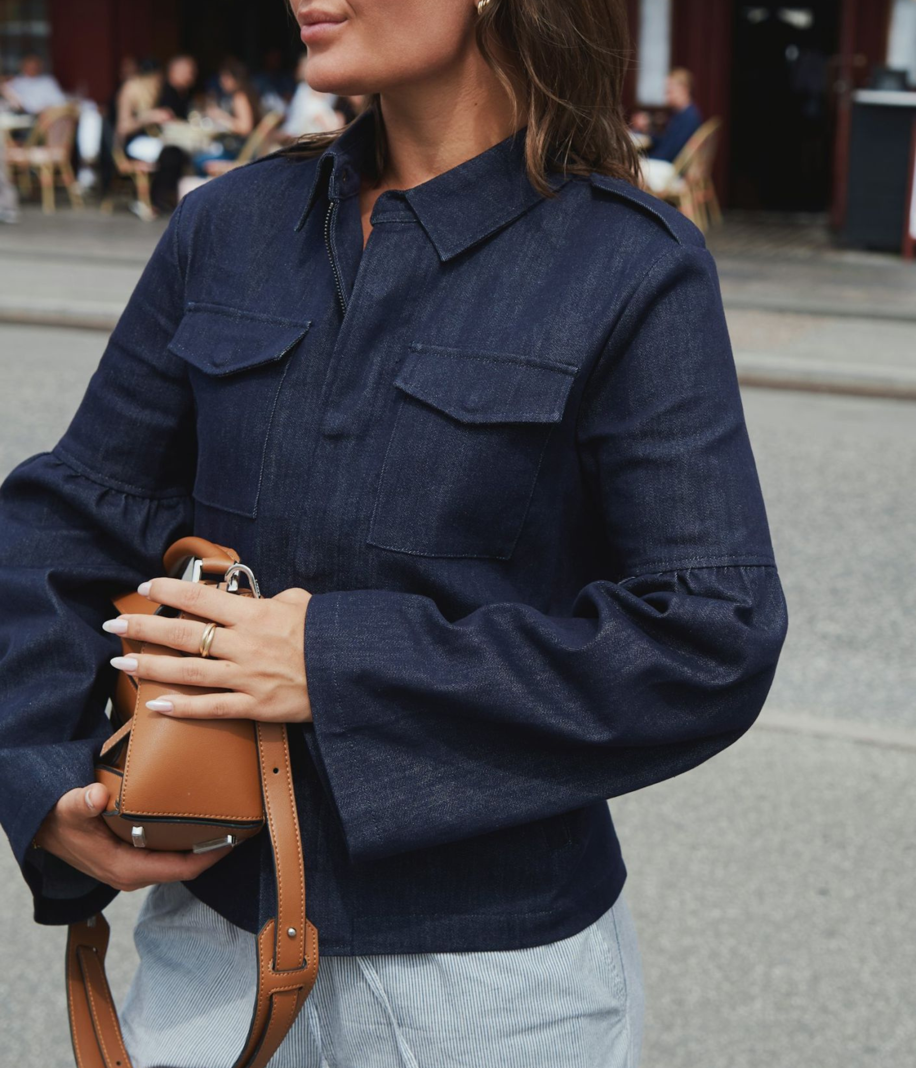 Jaynor Denim Jacket (534 DARK BLUE)