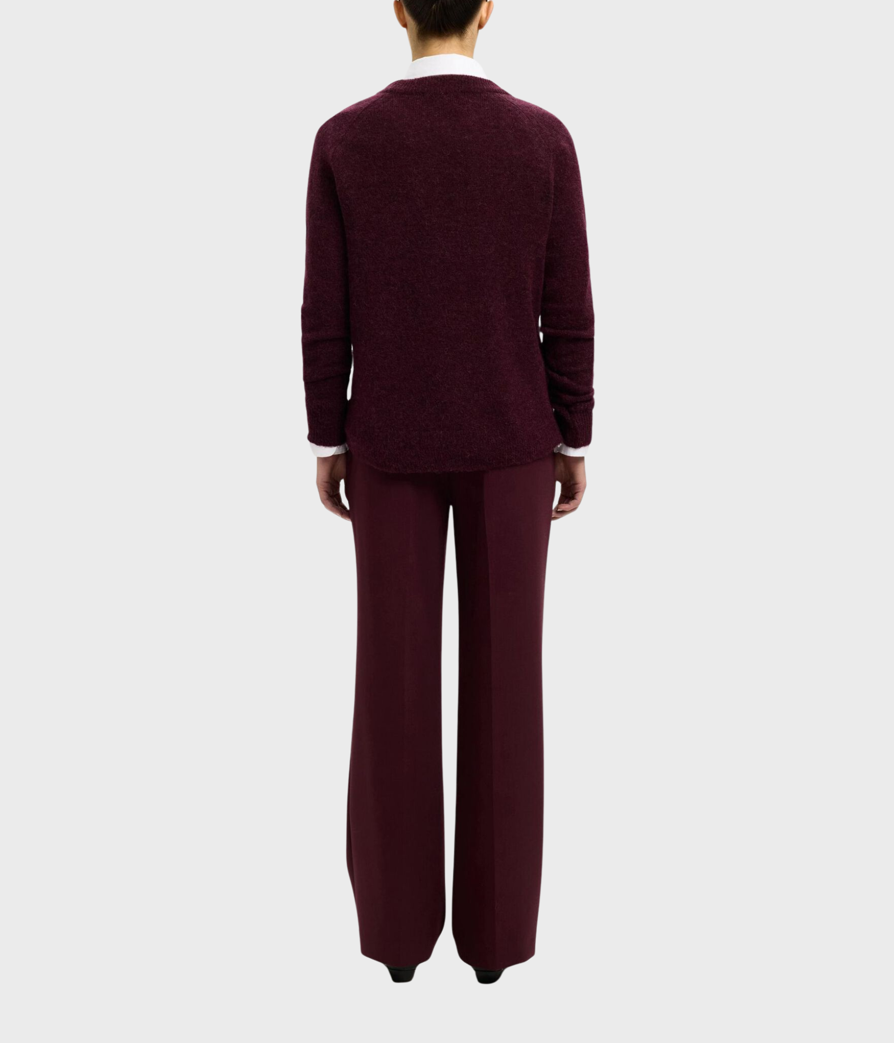 SLFLULU LS KNIT O-NECK  NOOS. (Fig)