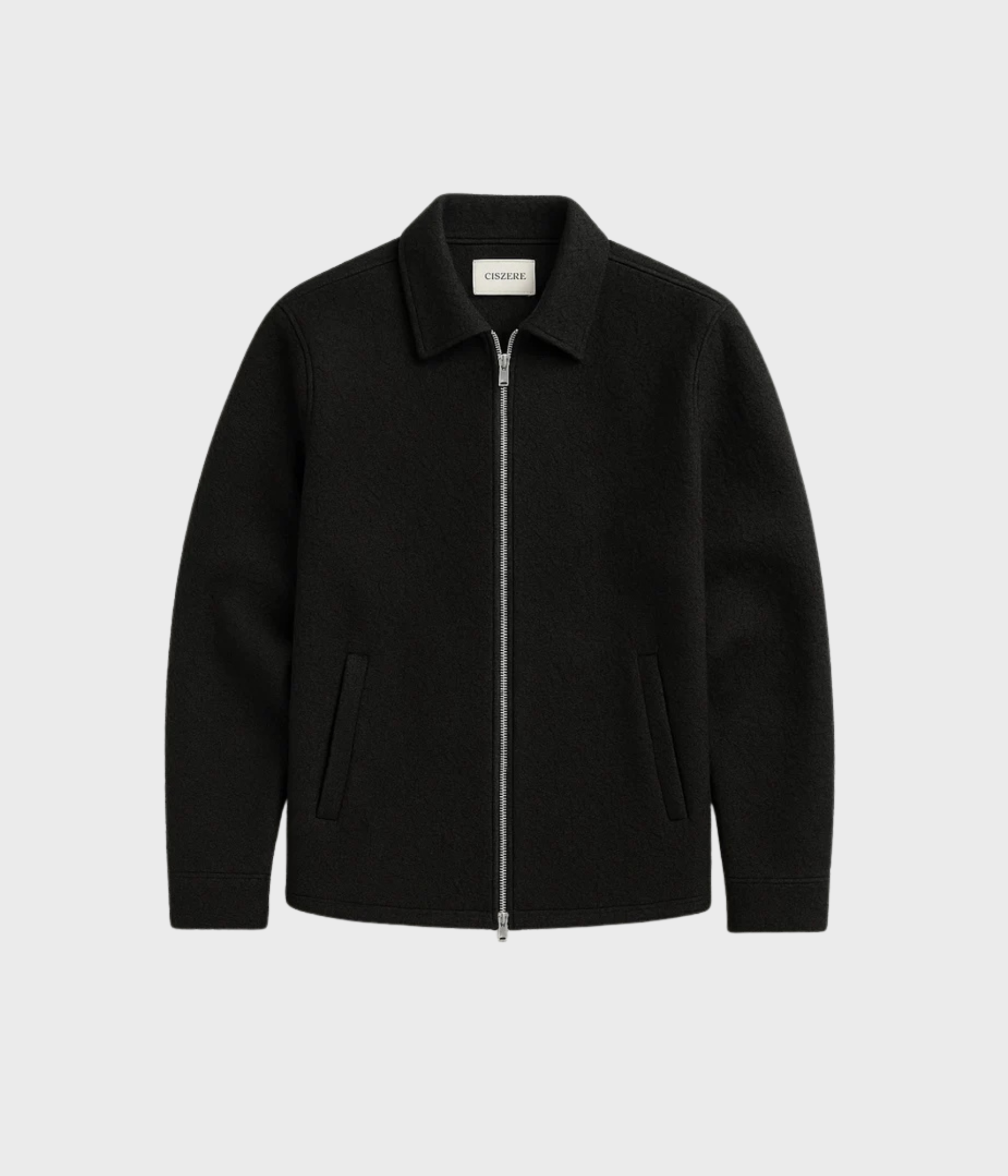 Fred Boucle Overshirt (069 Black)
