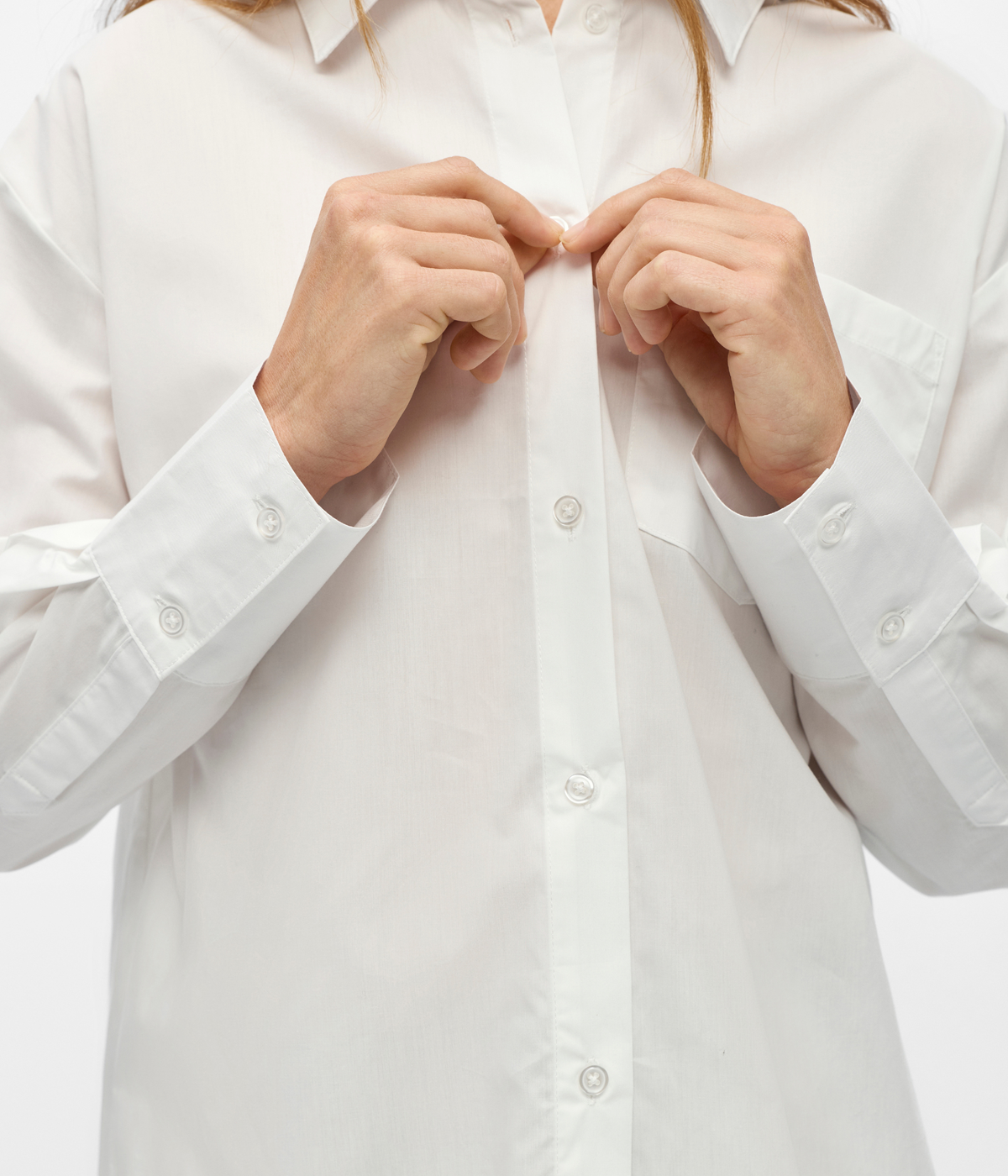 Objzila L/S Re Shirt Noos (WHITE)