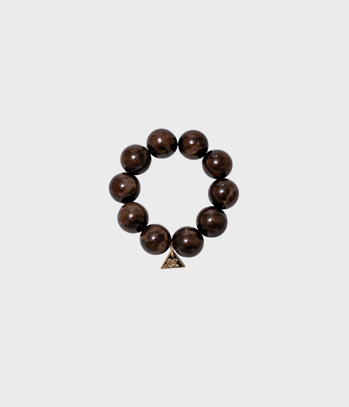 Bold Pearl Bracelet (DARK BROWN)