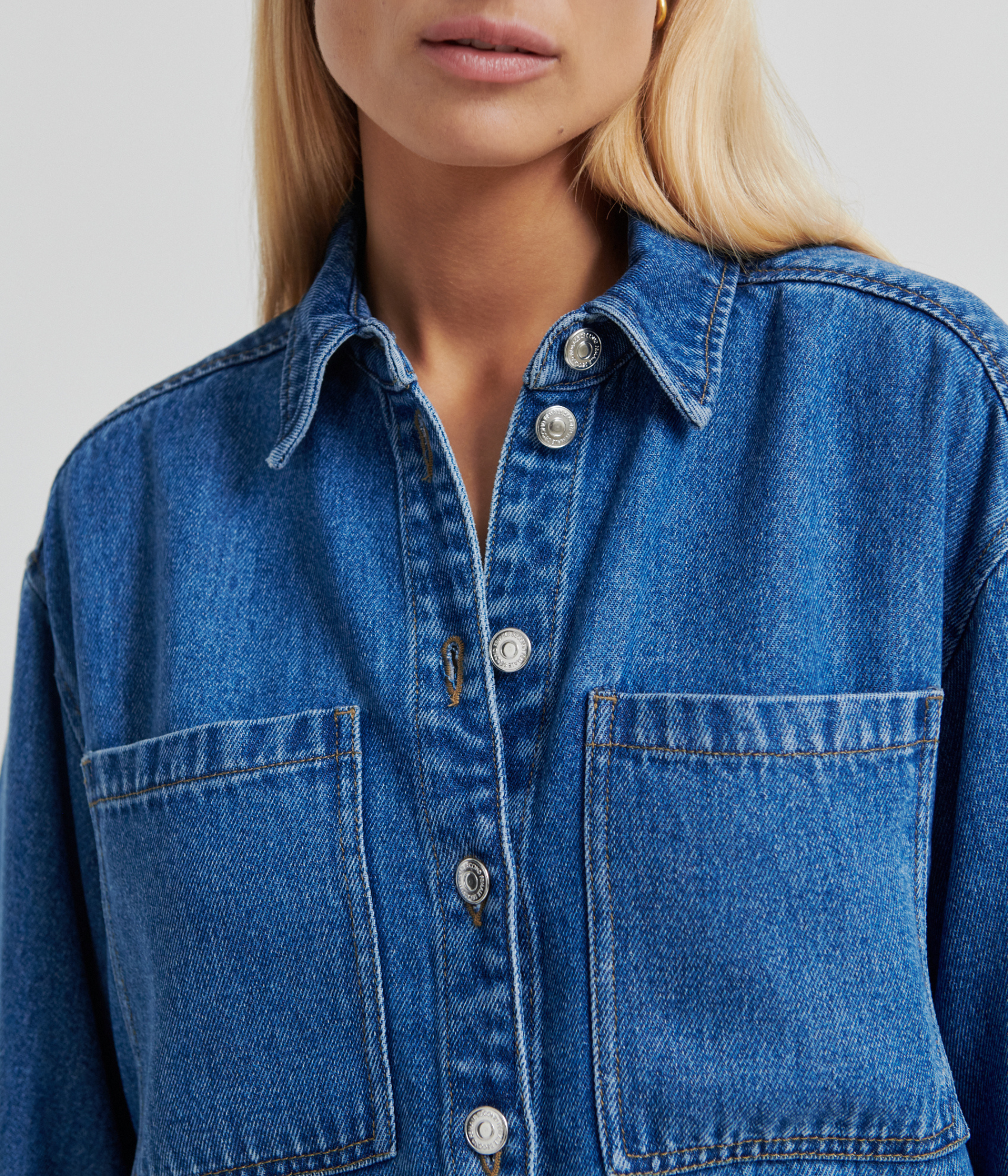 Irvina Denim Shirt (5997 Blue Denim)