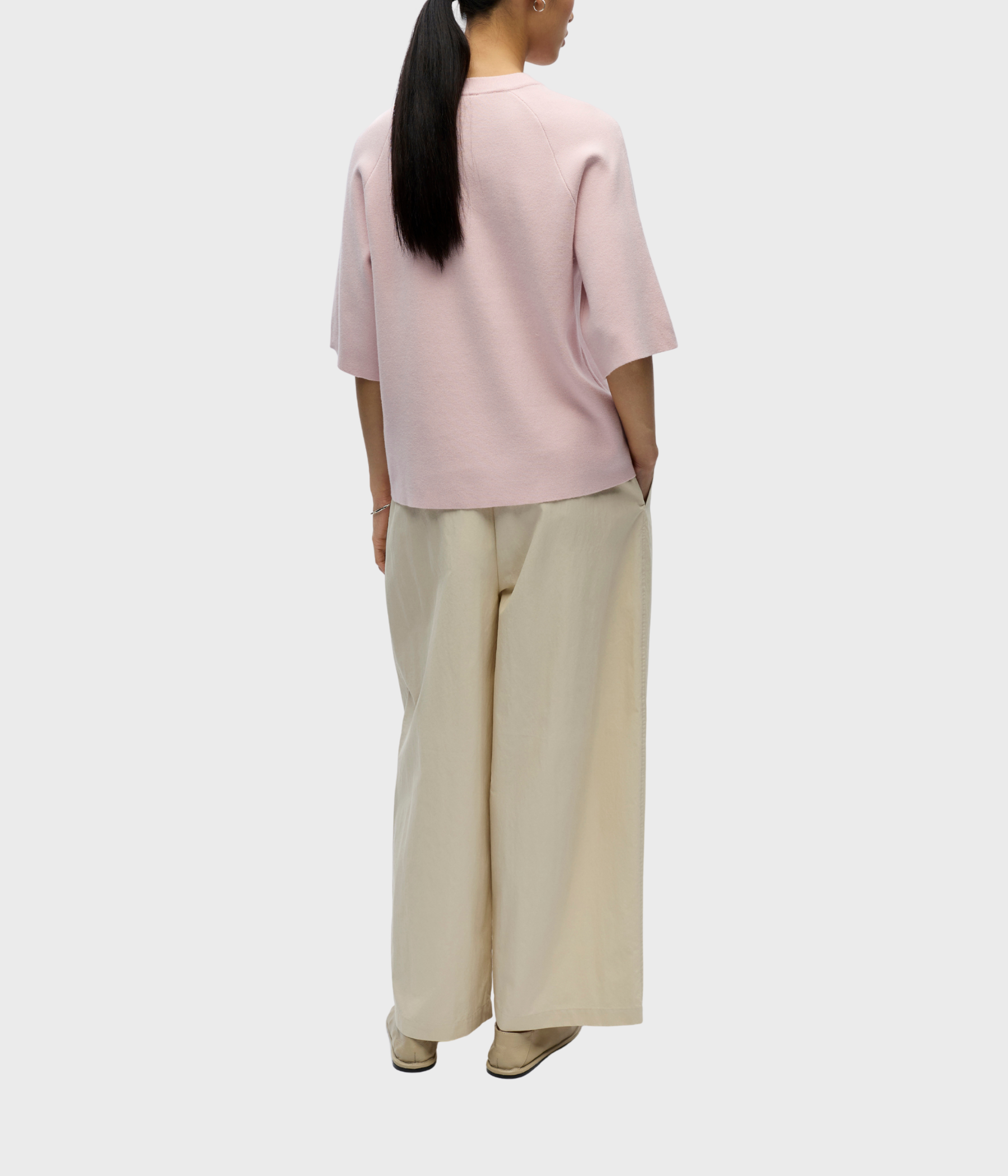 OBJREYNARD 2/4 KNIT PULLOVER NOOS. (Pale Lilac)