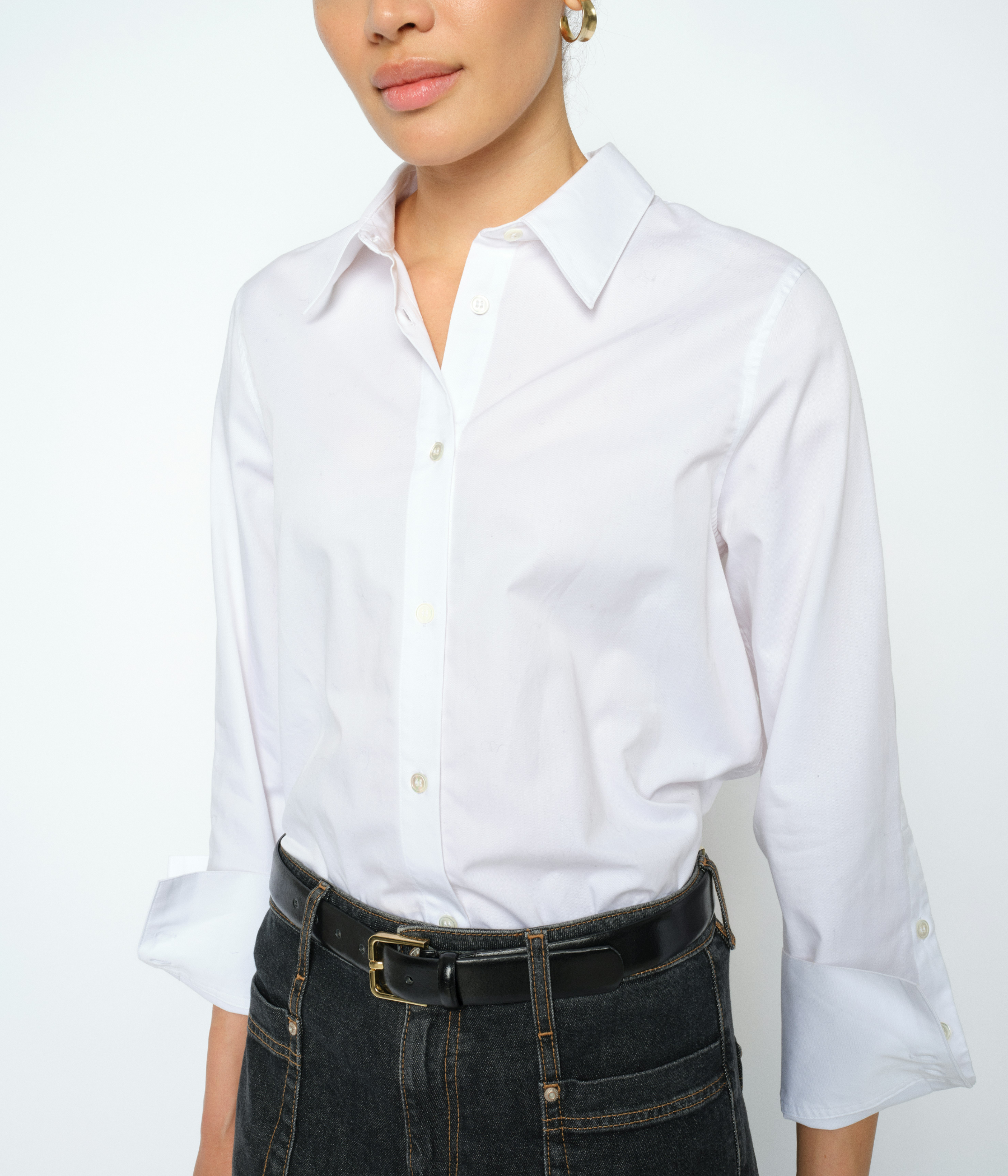 Mmwinola Cotton Twil Shirt (101 WHITE)
