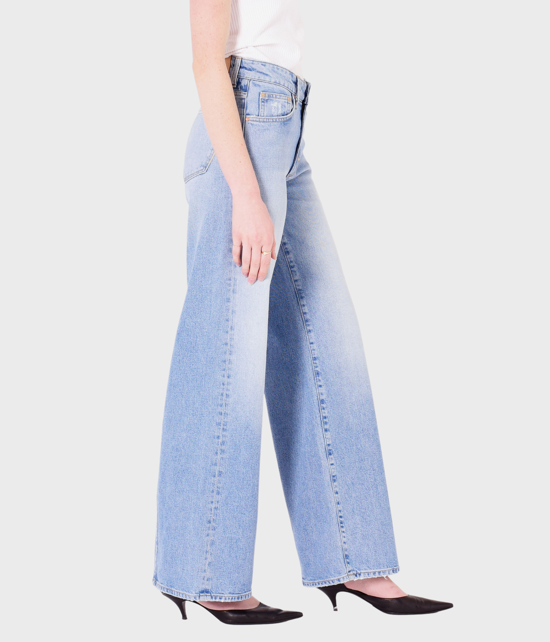EVA WIDE MIRAGE (6938 LIGHT VINTAGE INDIGO)