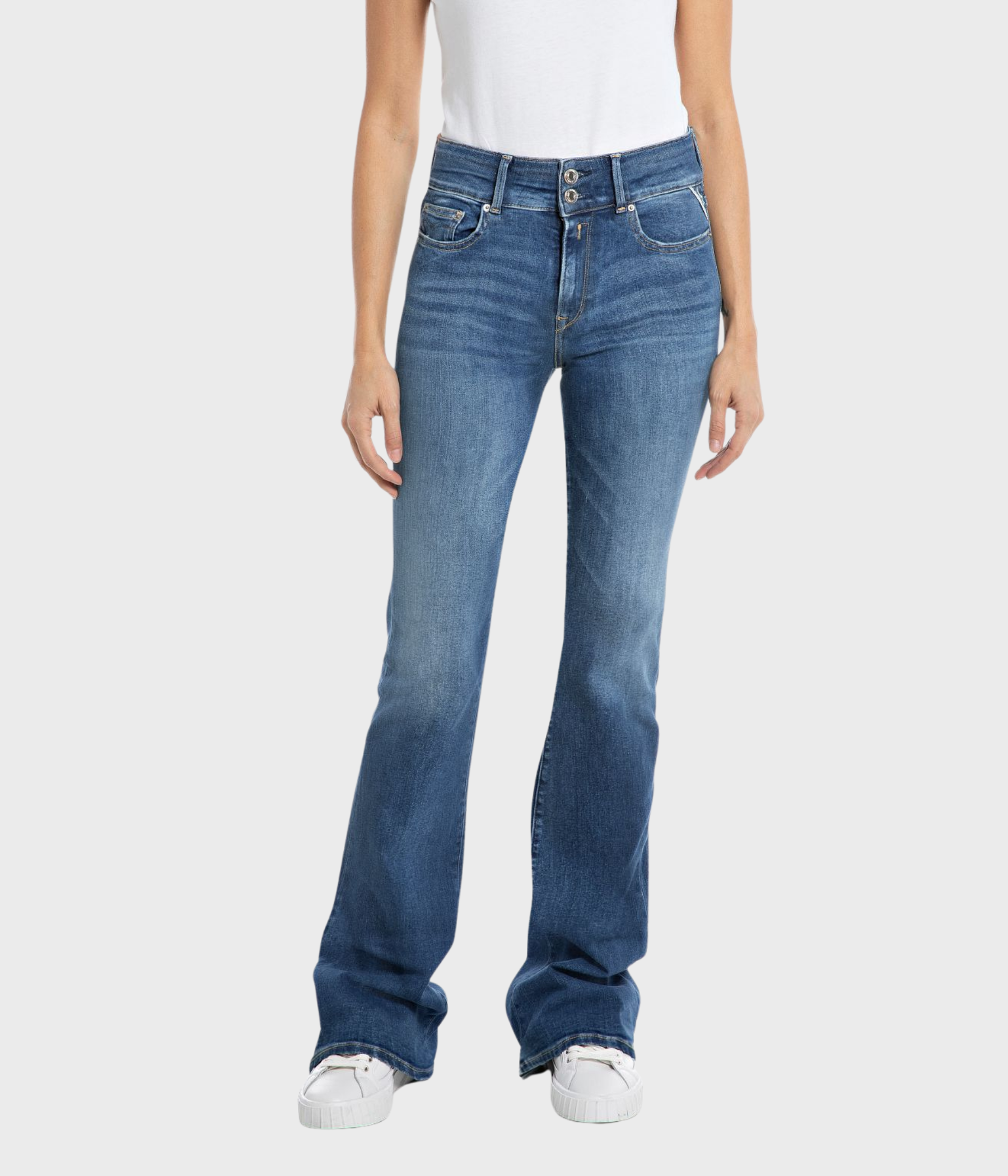 New Luz Flare (C009 MEDIUM BLUE medium/dark stone wash)