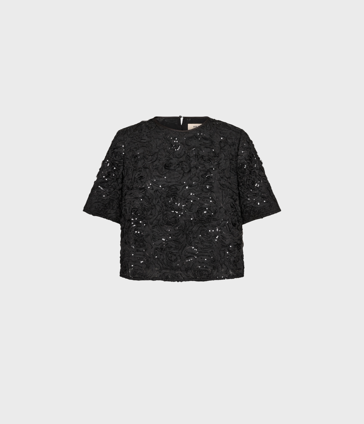 Mmreya Sequins Back Top (801 Black)