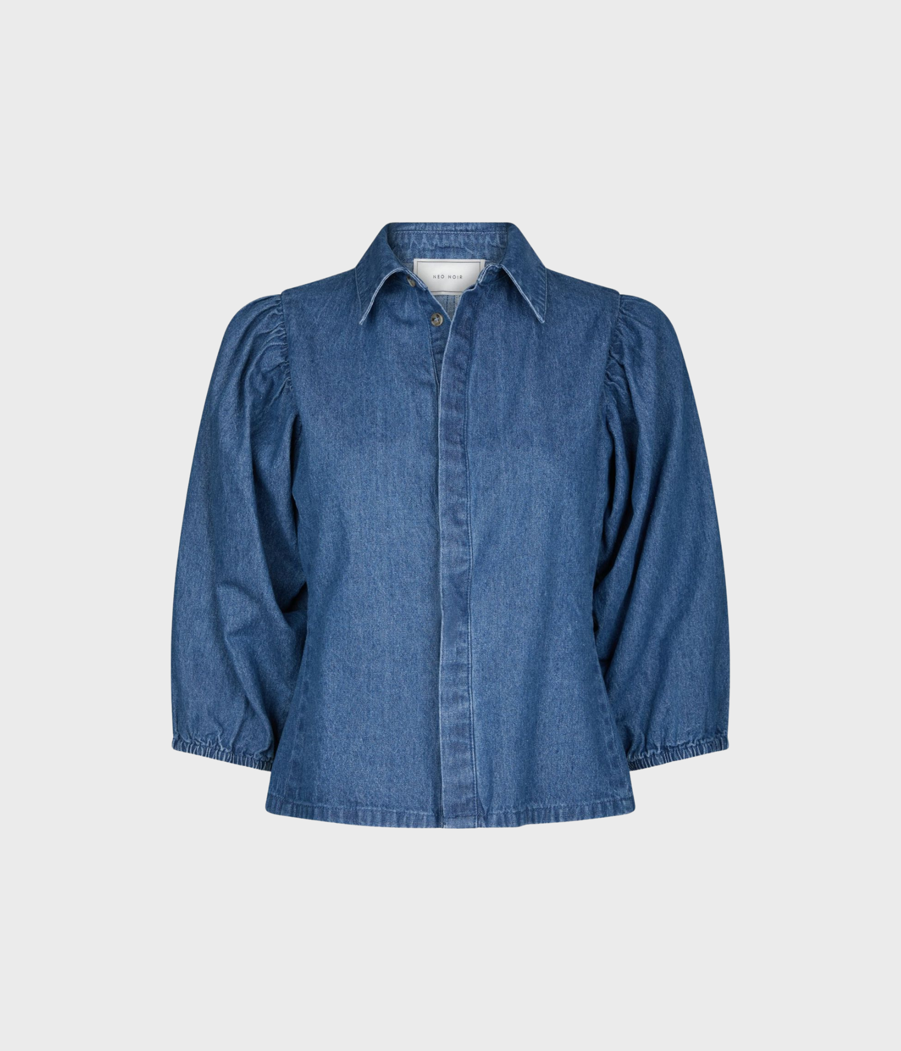 Wandana Denim Blouse (140 Blue)