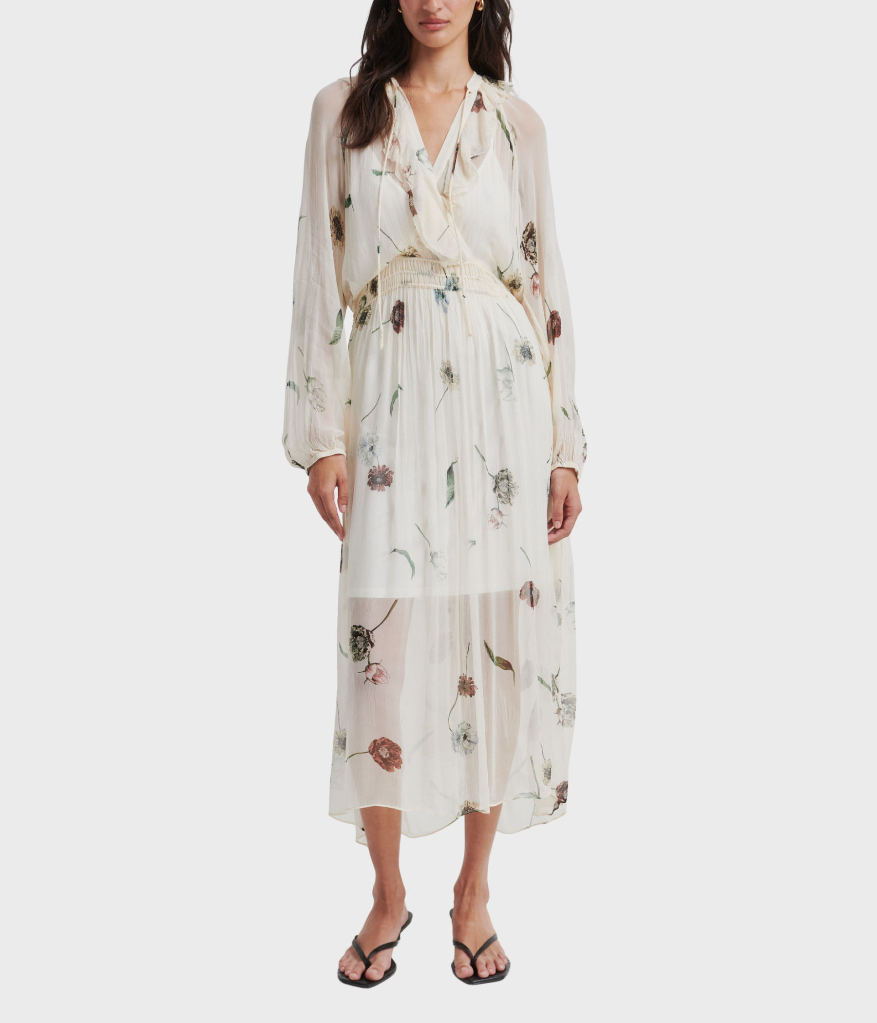 Florala Maxi Dress (1034 Summer Sand) - D.O. Design Only