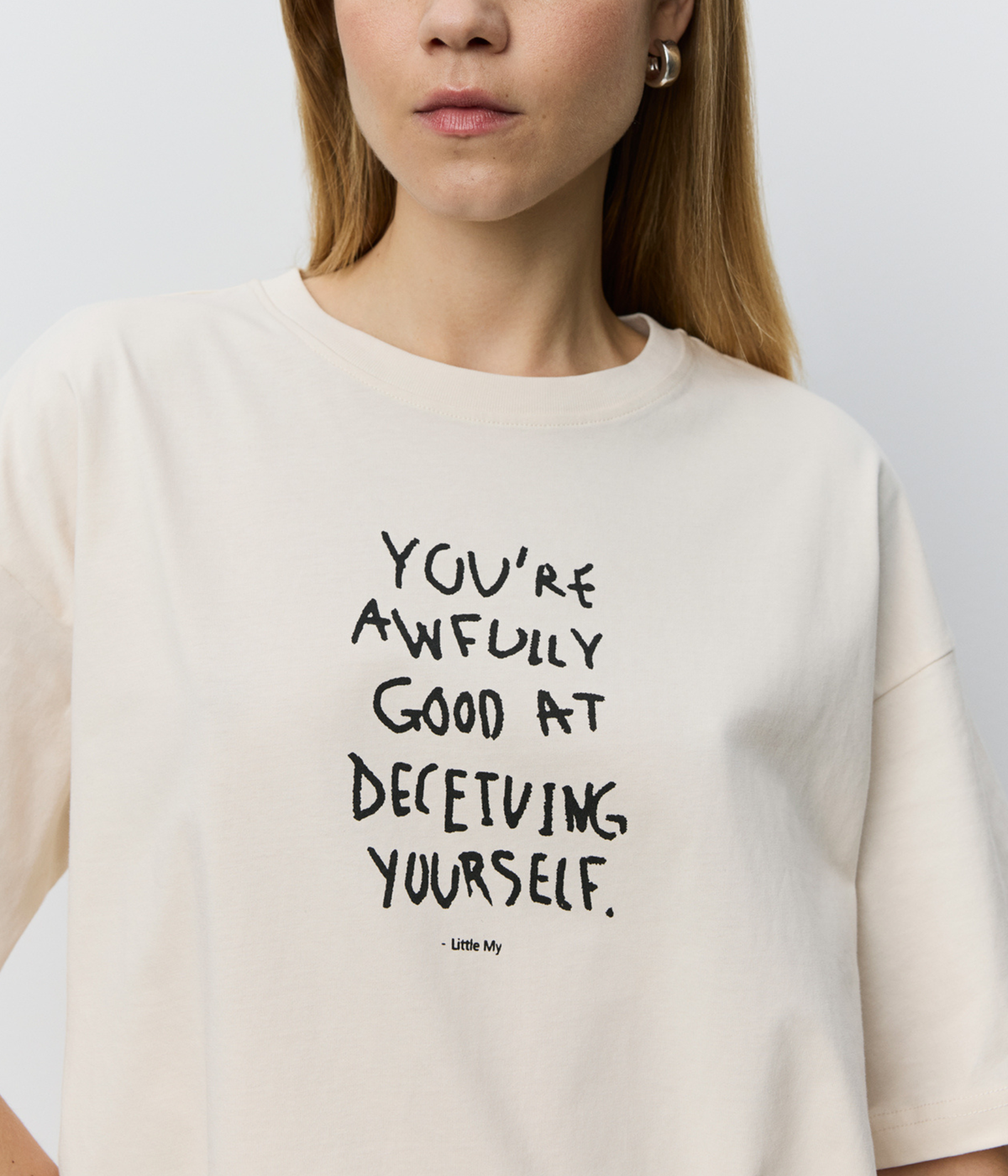 Verinasw Moomin Boxy T-Shirt (0101 Off white)